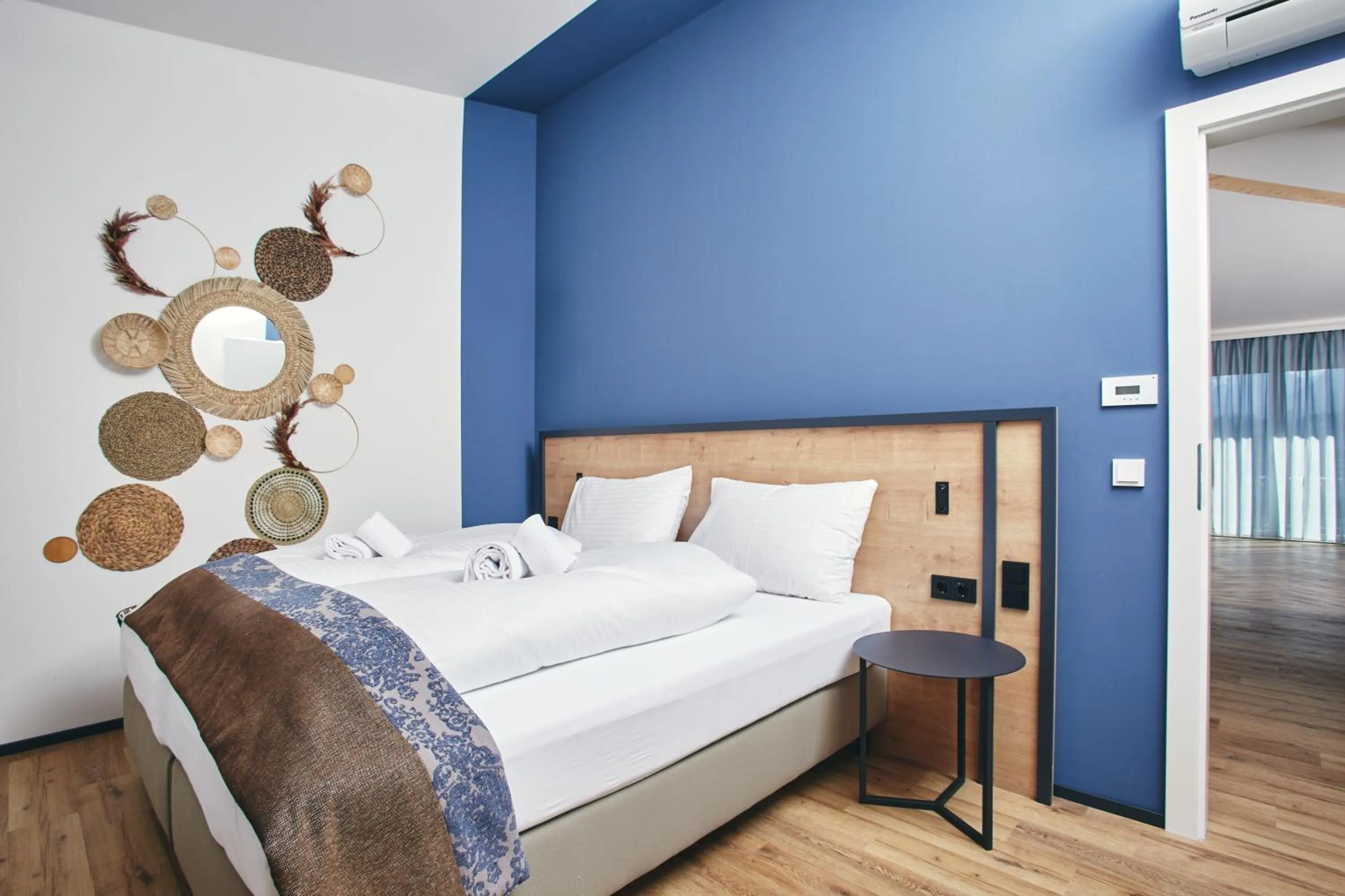 Bed in HOMEBOUND APARTMENTS Bad Goisern - contactless check-in