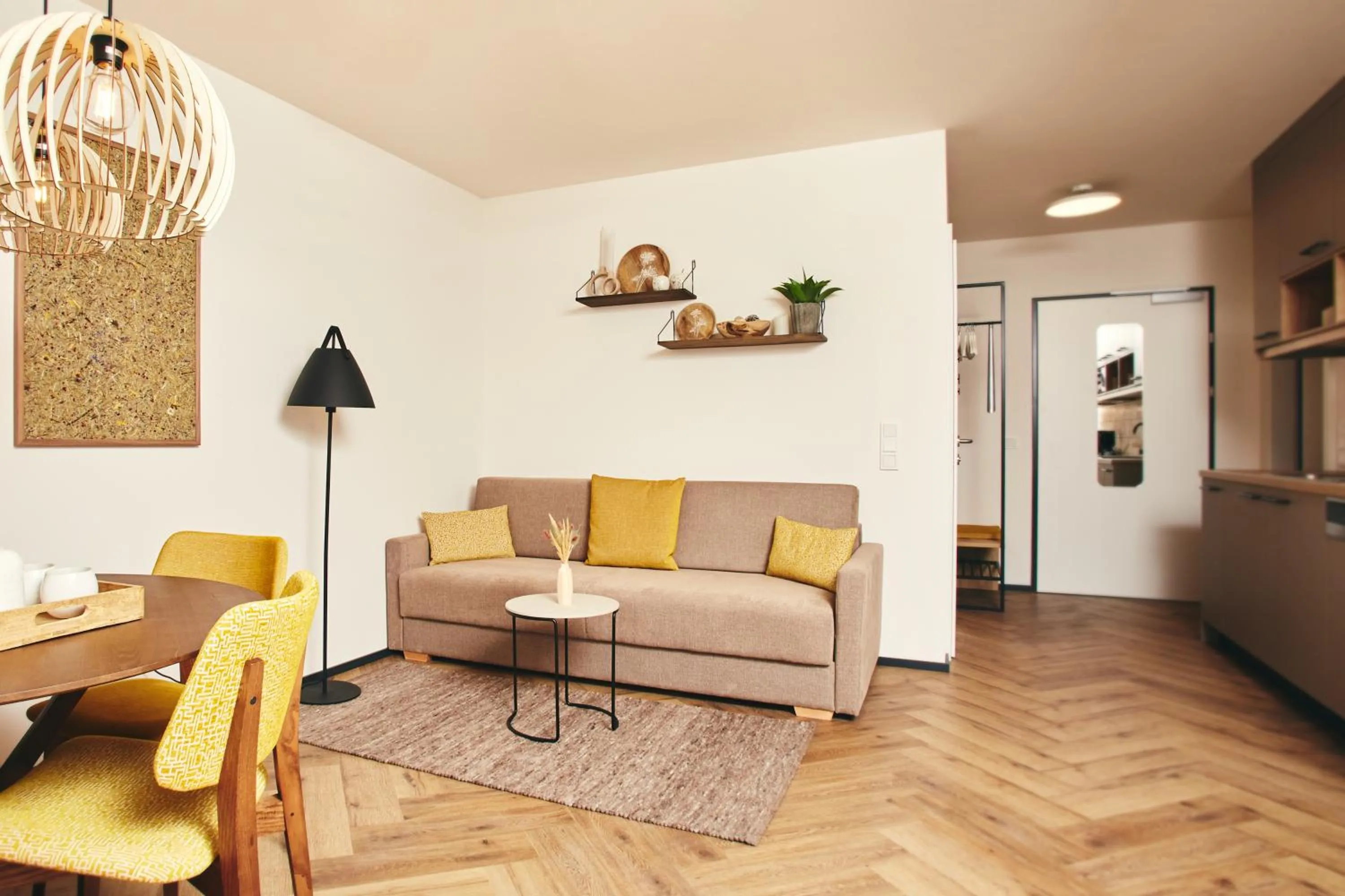 Living room in HOMEBOUND APARTMENTS Bad Goisern - contactless check-in