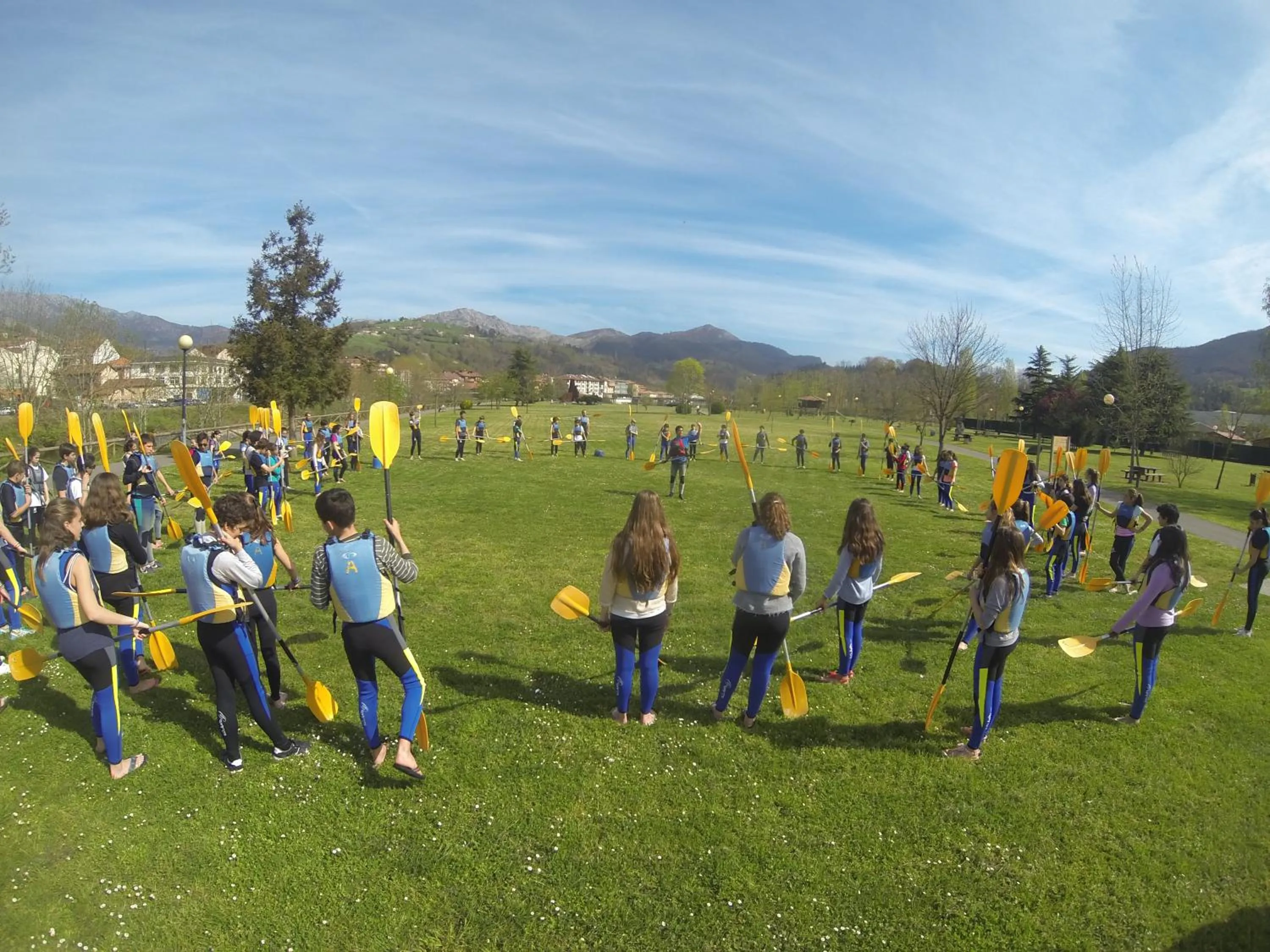 Canoeing in Conjunto Hotelero La Pasera