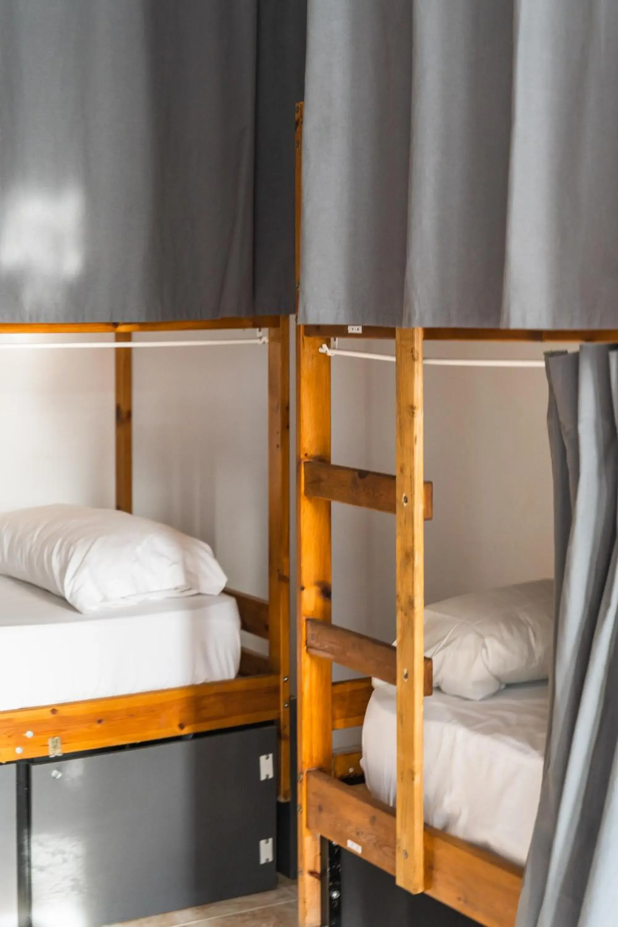 Bunk Bed in Female Dormitory Room in Ocean Nomads Coworking Tenerife Bunk Bed in Female Dormitory Room in Ocean Nomads Coworking Tenerife