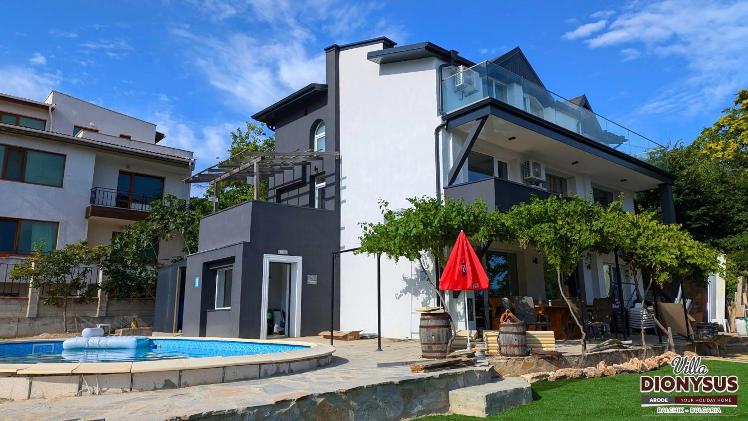 Property building in Arode Villa Dionysus