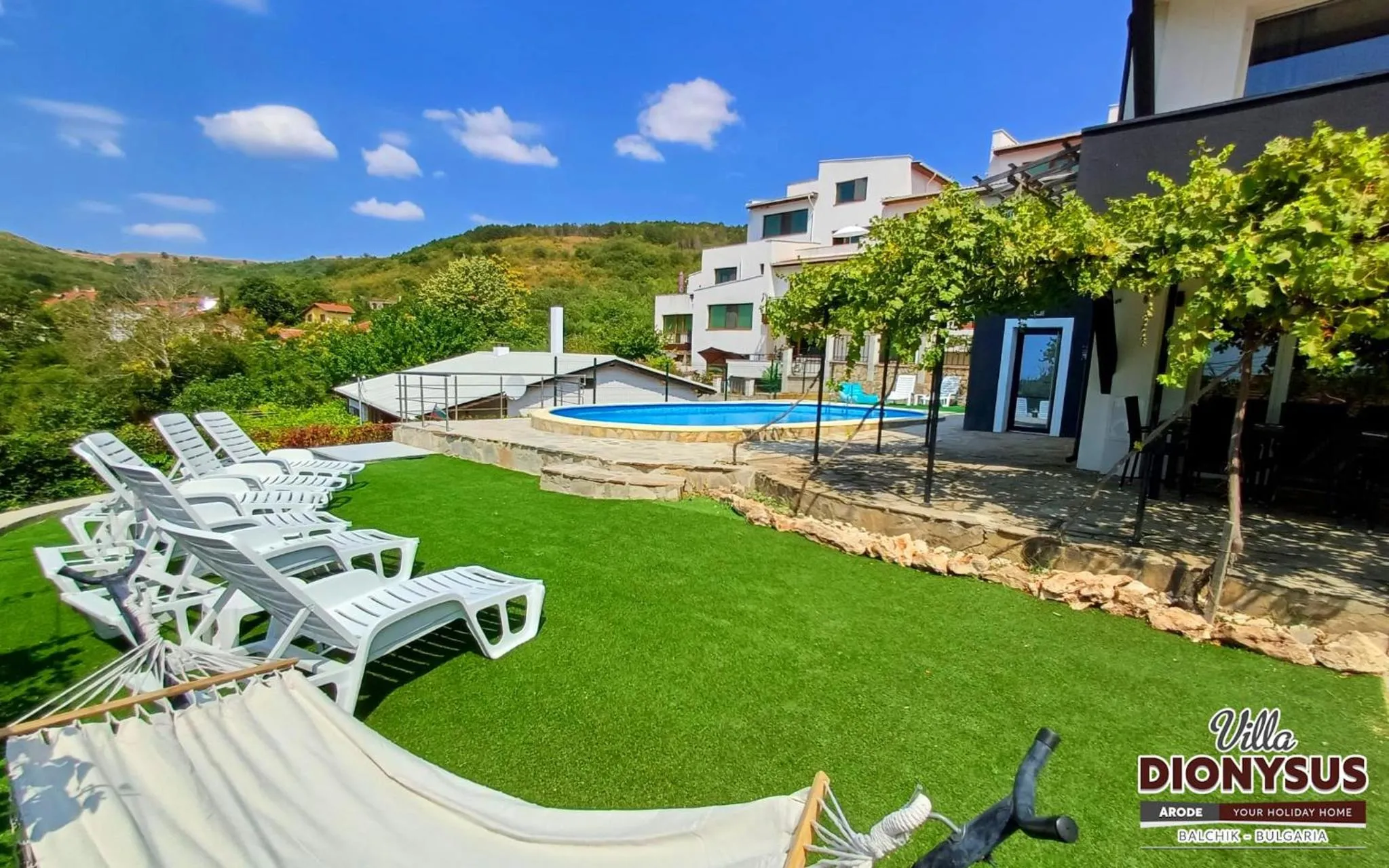 Property building in Arode Villa Dionysus