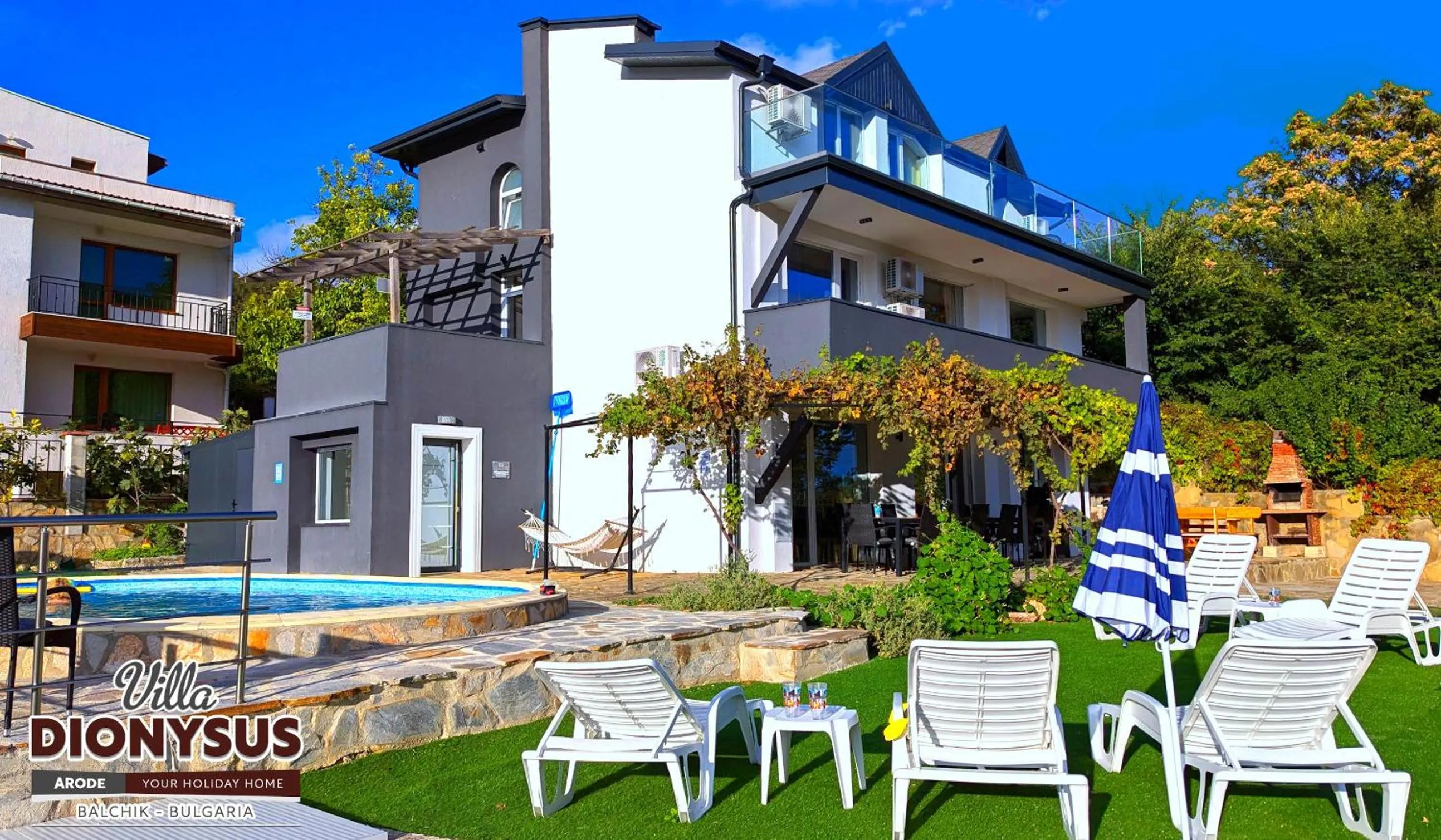 Property building in Arode Villa Dionysus