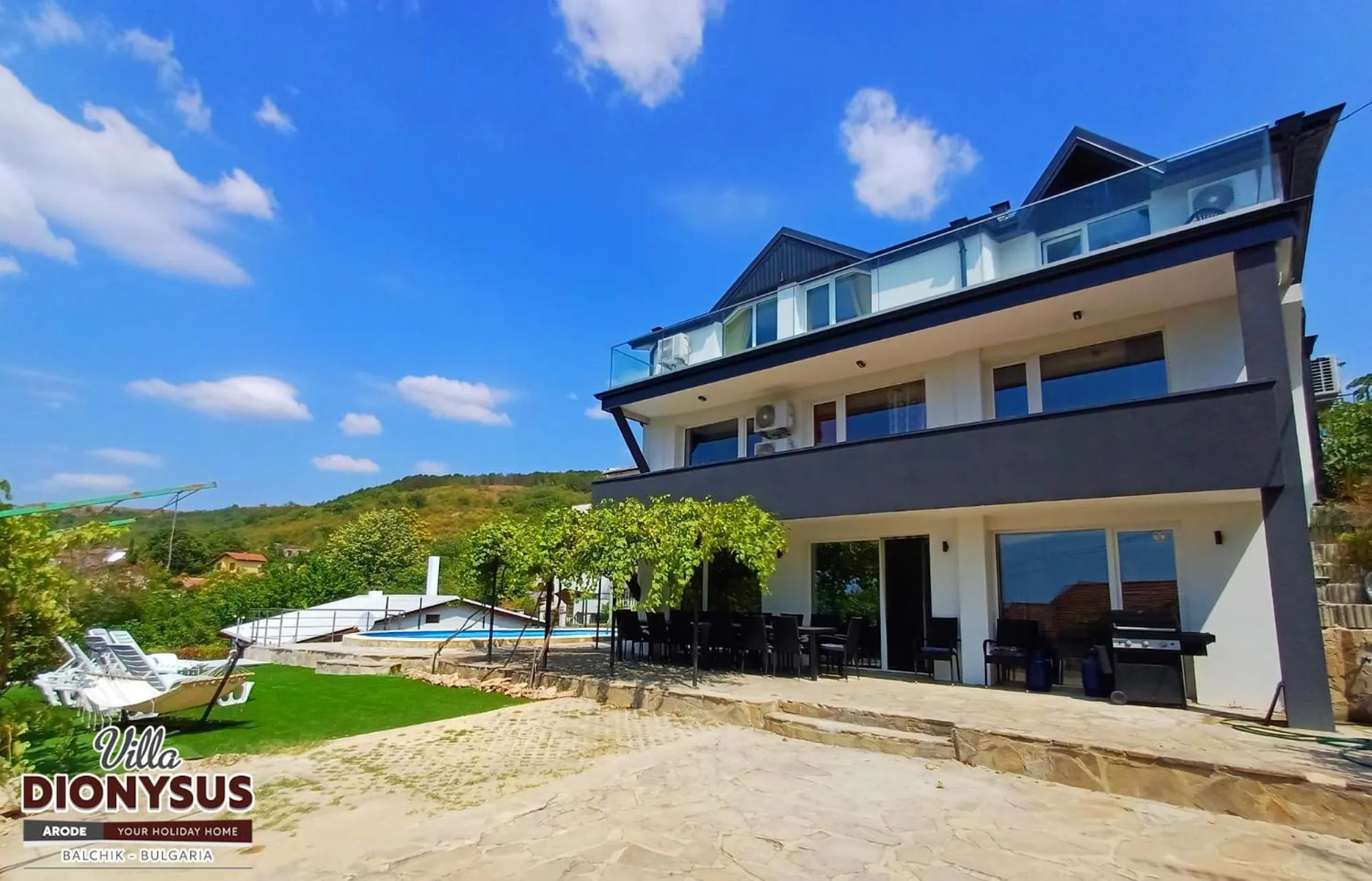 Property building in Arode Villa Dionysus