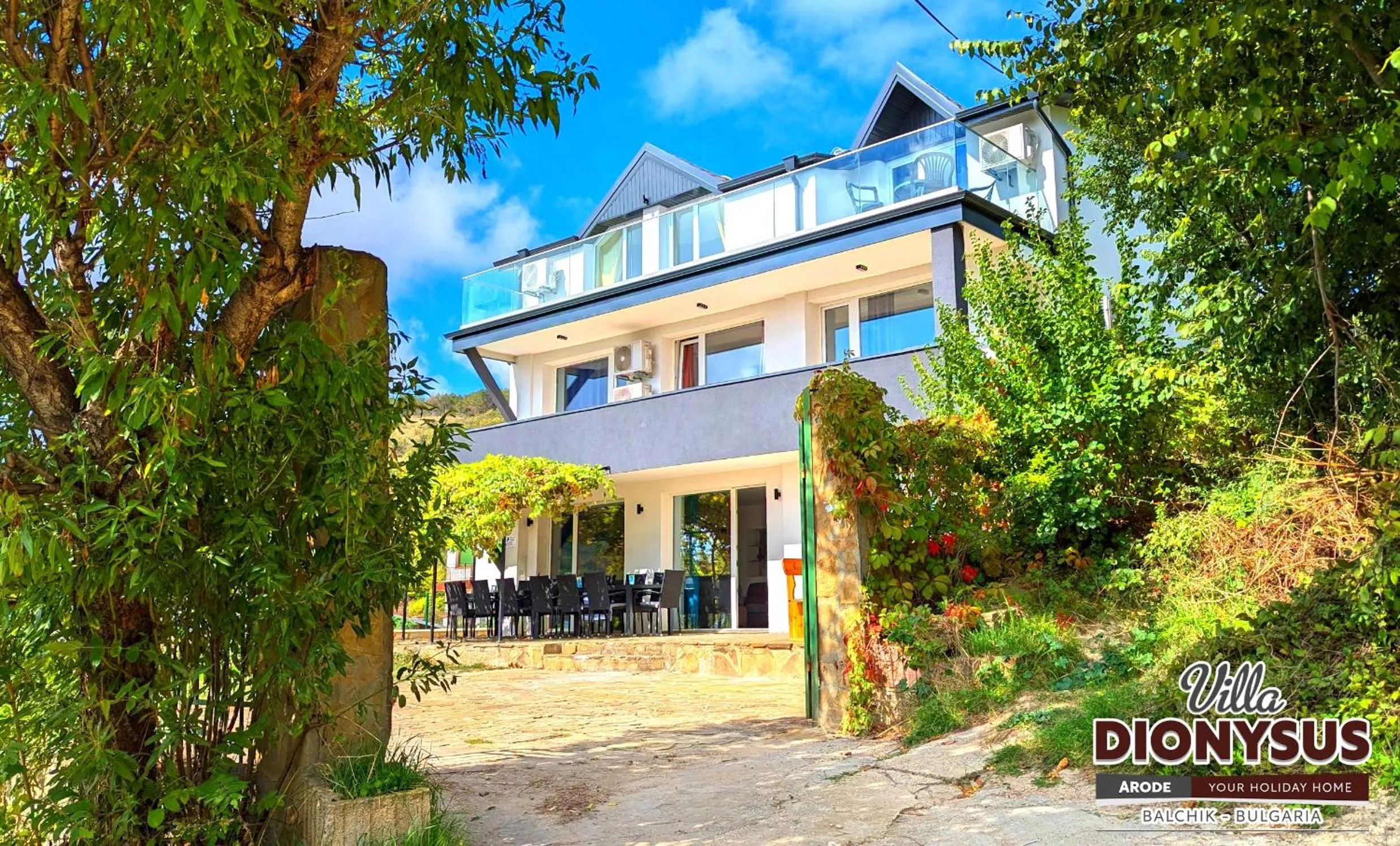 Property building in Arode Villa Dionysus