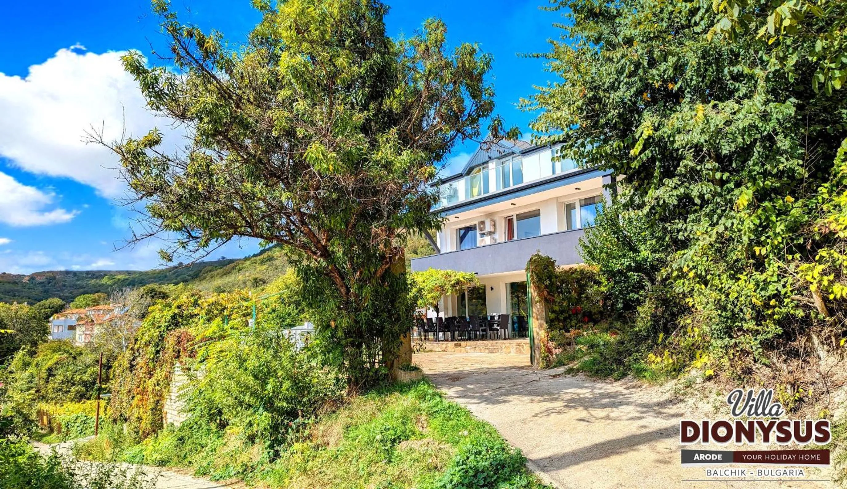 Property building in Arode Villa Dionysus