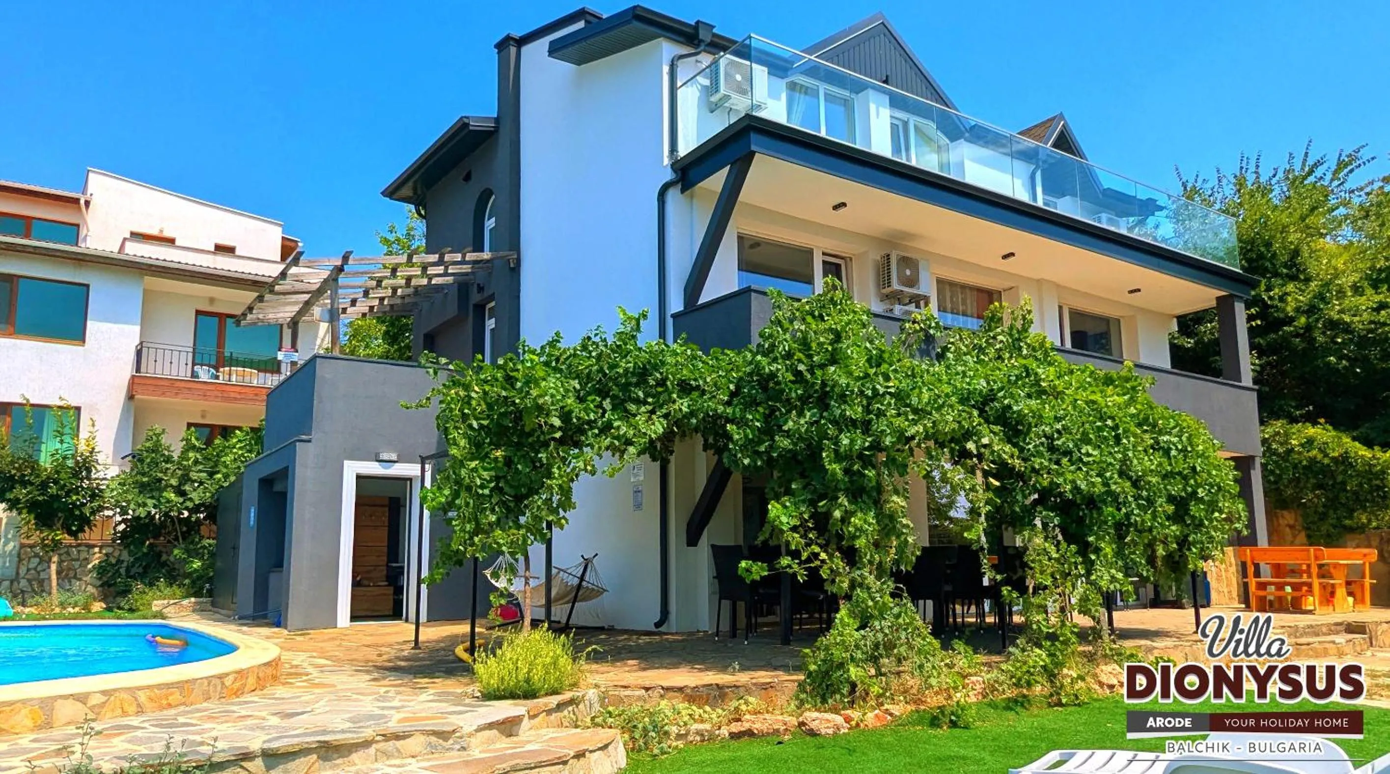 Property building in Arode Villa Dionysus