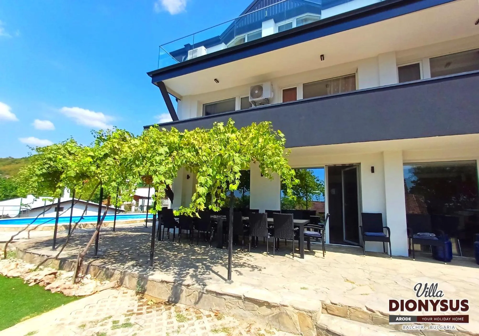 Property building in Arode Villa Dionysus