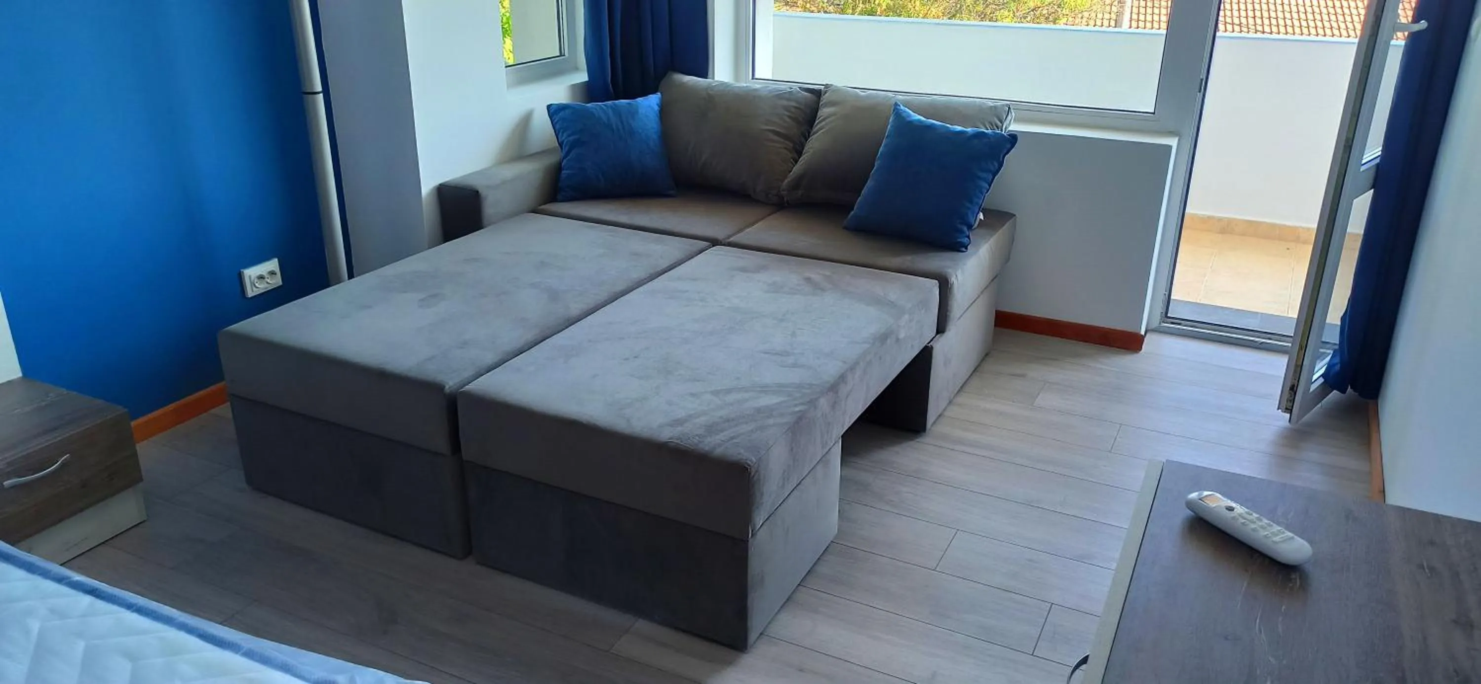 Bed in Arode Villa Dionysus