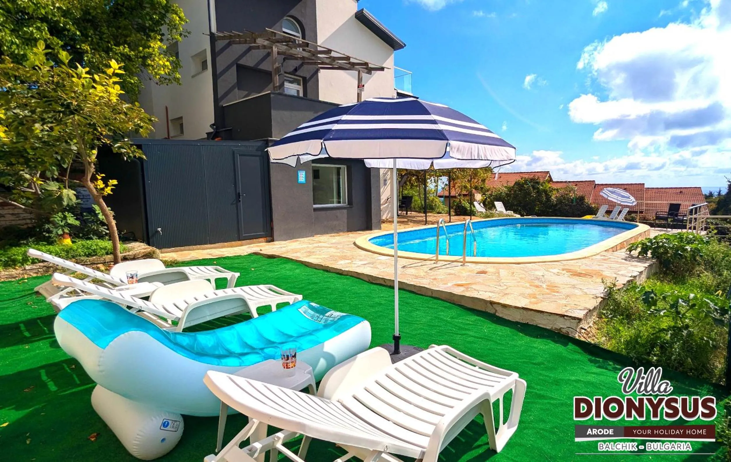 Property building in Arode Villa Dionysus