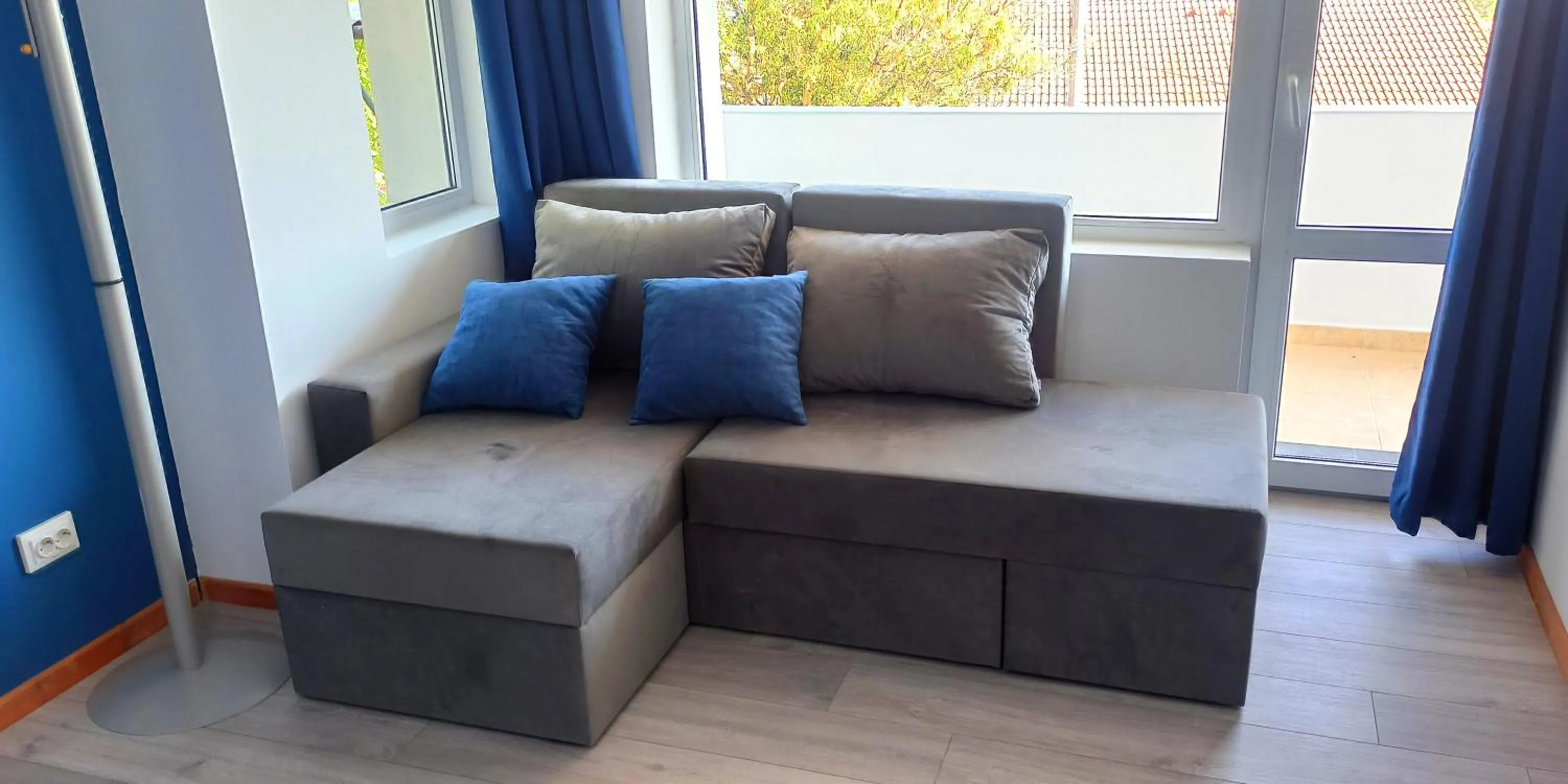 Bed in Arode Villa Dionysus