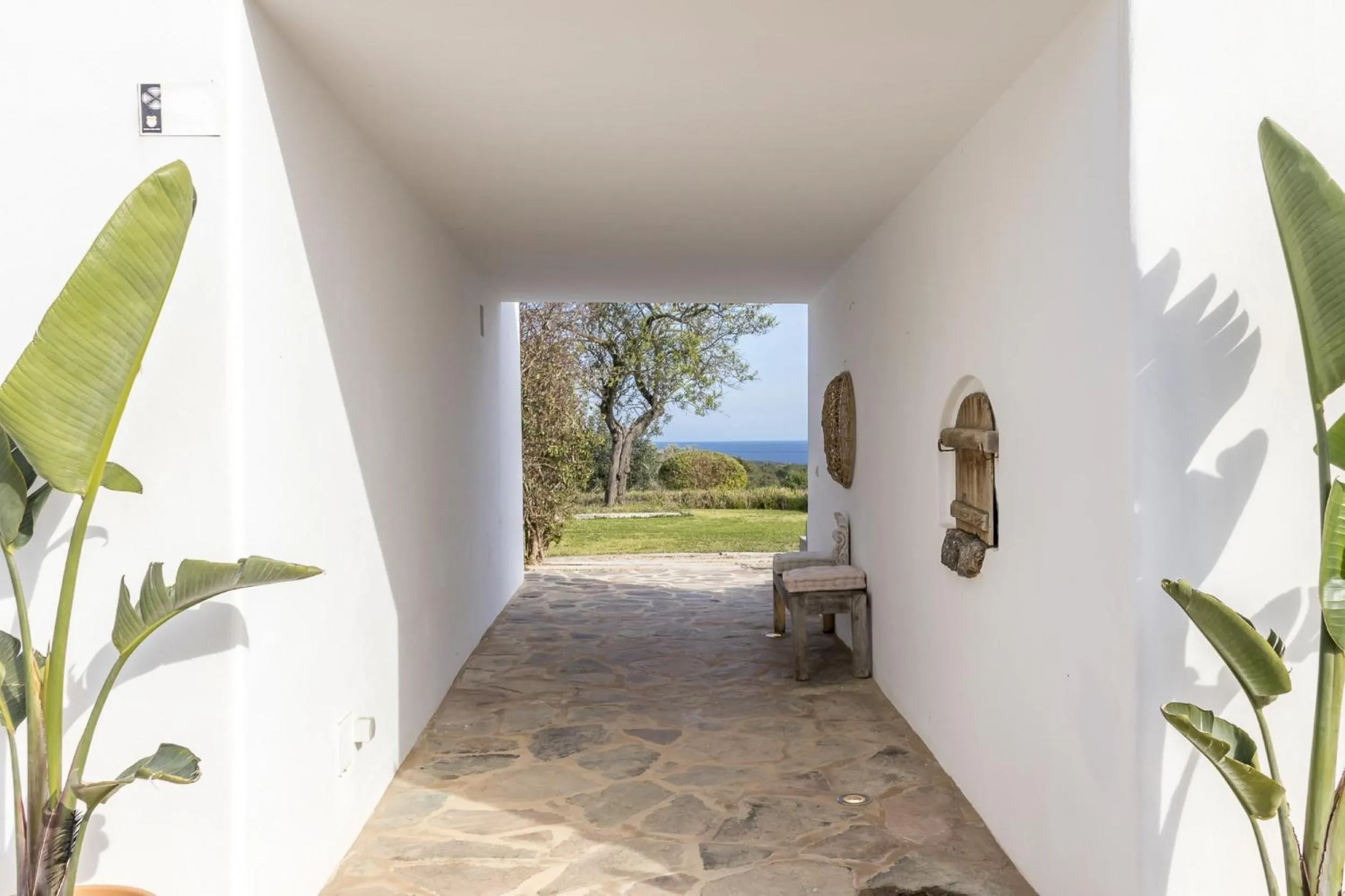 Property building in Ravishing Ibiza Villa Cel Blau 9 Bedrooms Private Pool & Beautiful