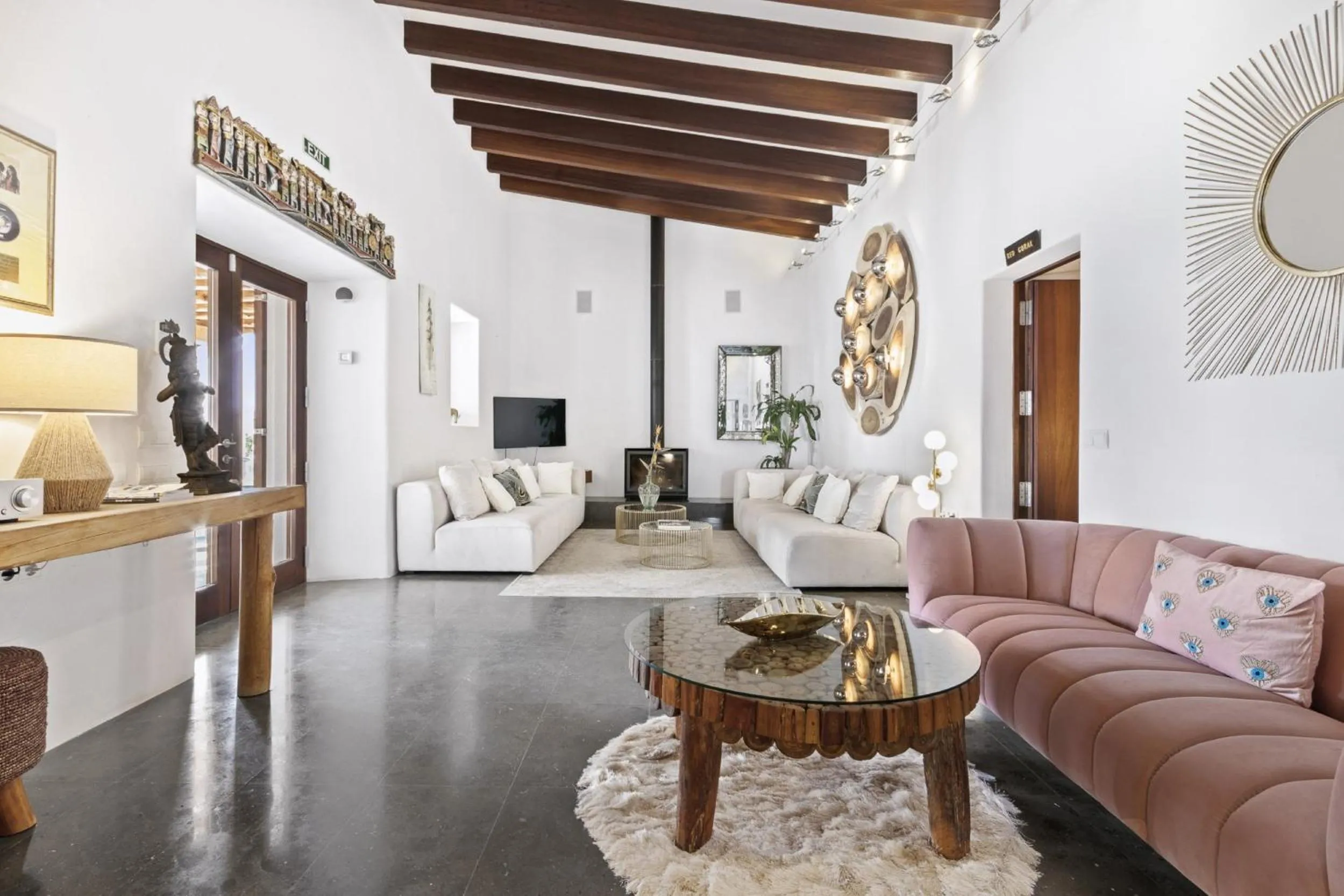 Property building in Ravishing Ibiza Villa Cel Blau 9 Bedrooms Private Pool & Beautiful