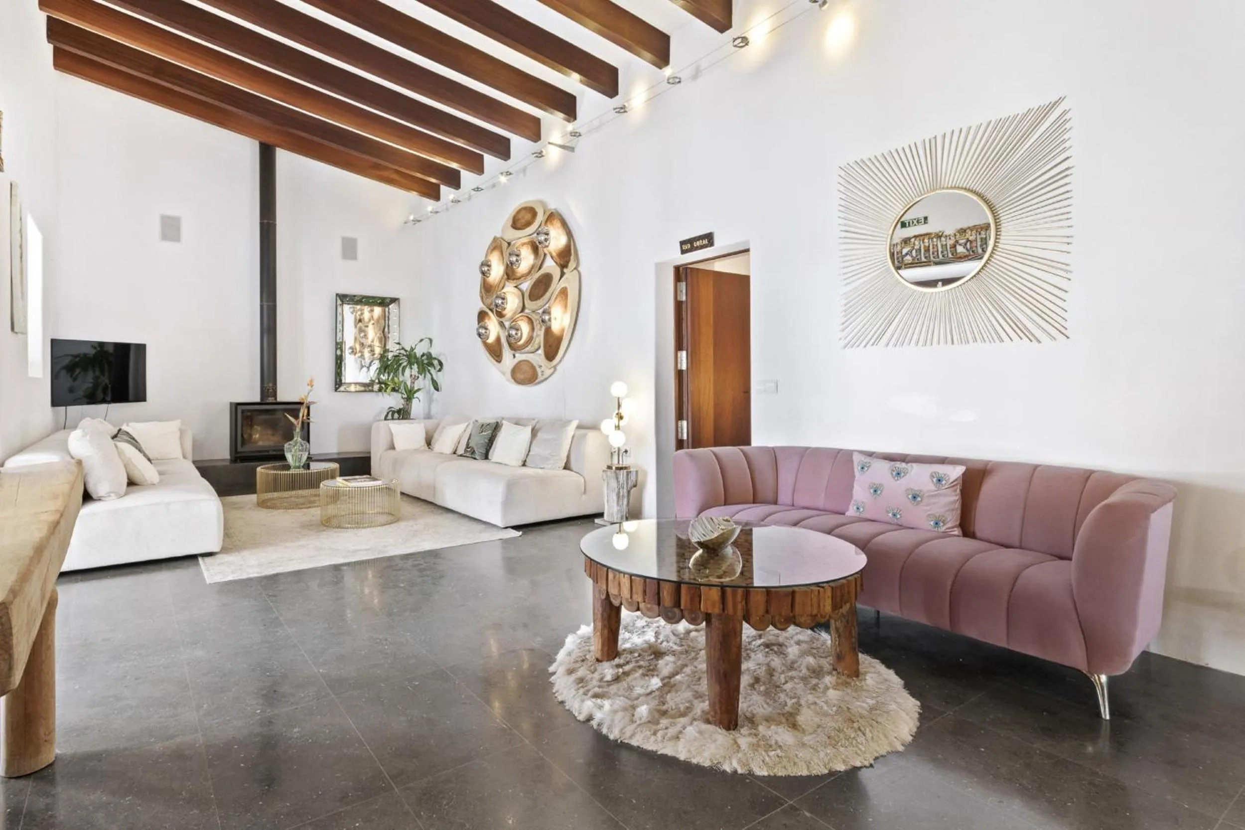 Property building in Ravishing Ibiza Villa Cel Blau 9 Bedrooms Private Pool & Beautiful