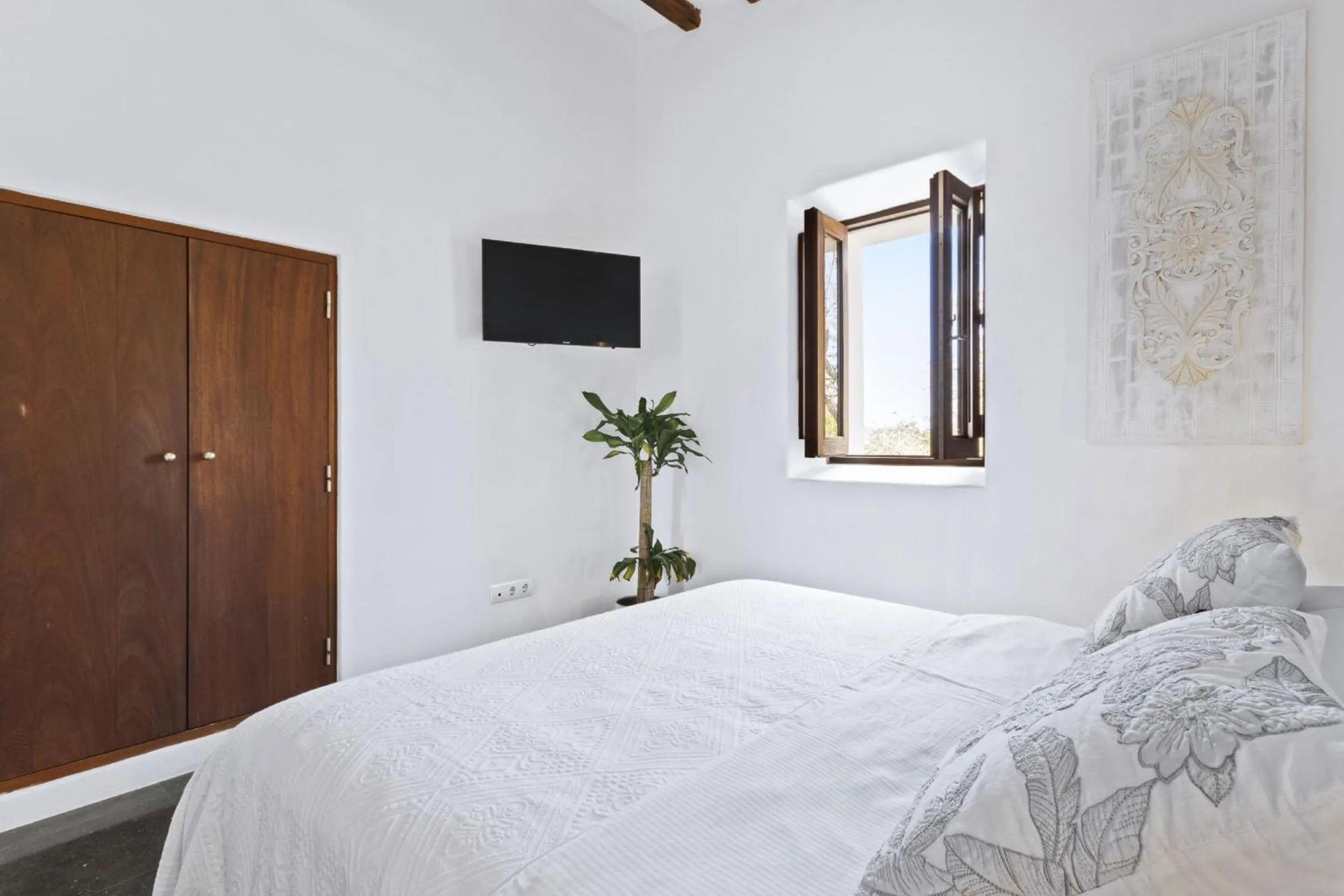 Property building, Bed in Ravishing Ibiza Villa Cel Blau 9 Bedrooms Private Pool & Beautiful