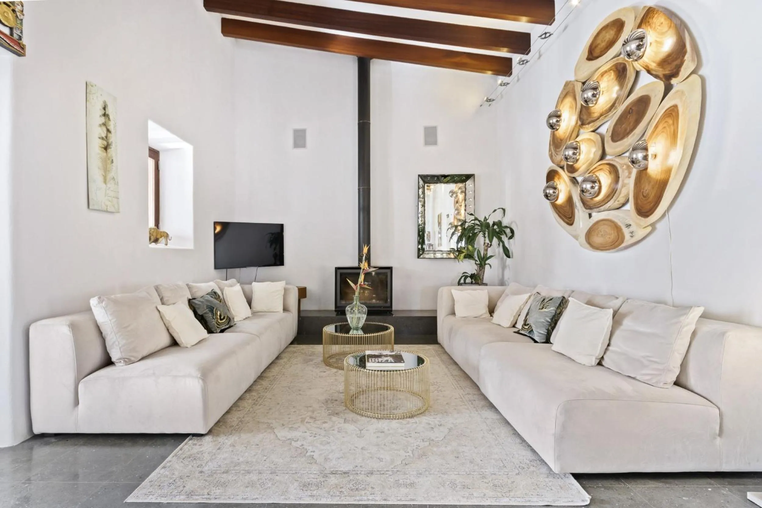 Property building in Ravishing Ibiza Villa Cel Blau 9 Bedrooms Private Pool & Beautiful