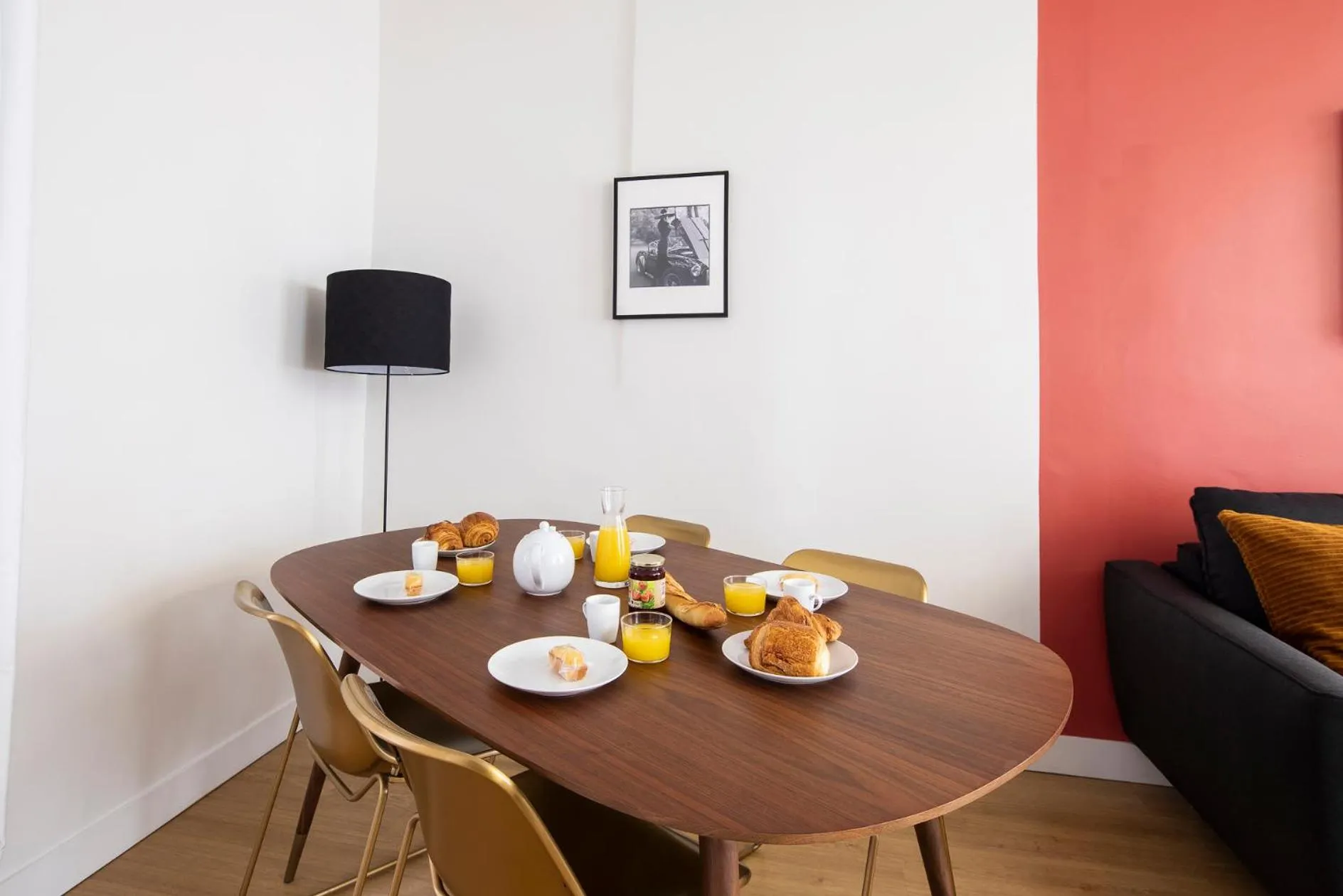 Seating area in 123paris city