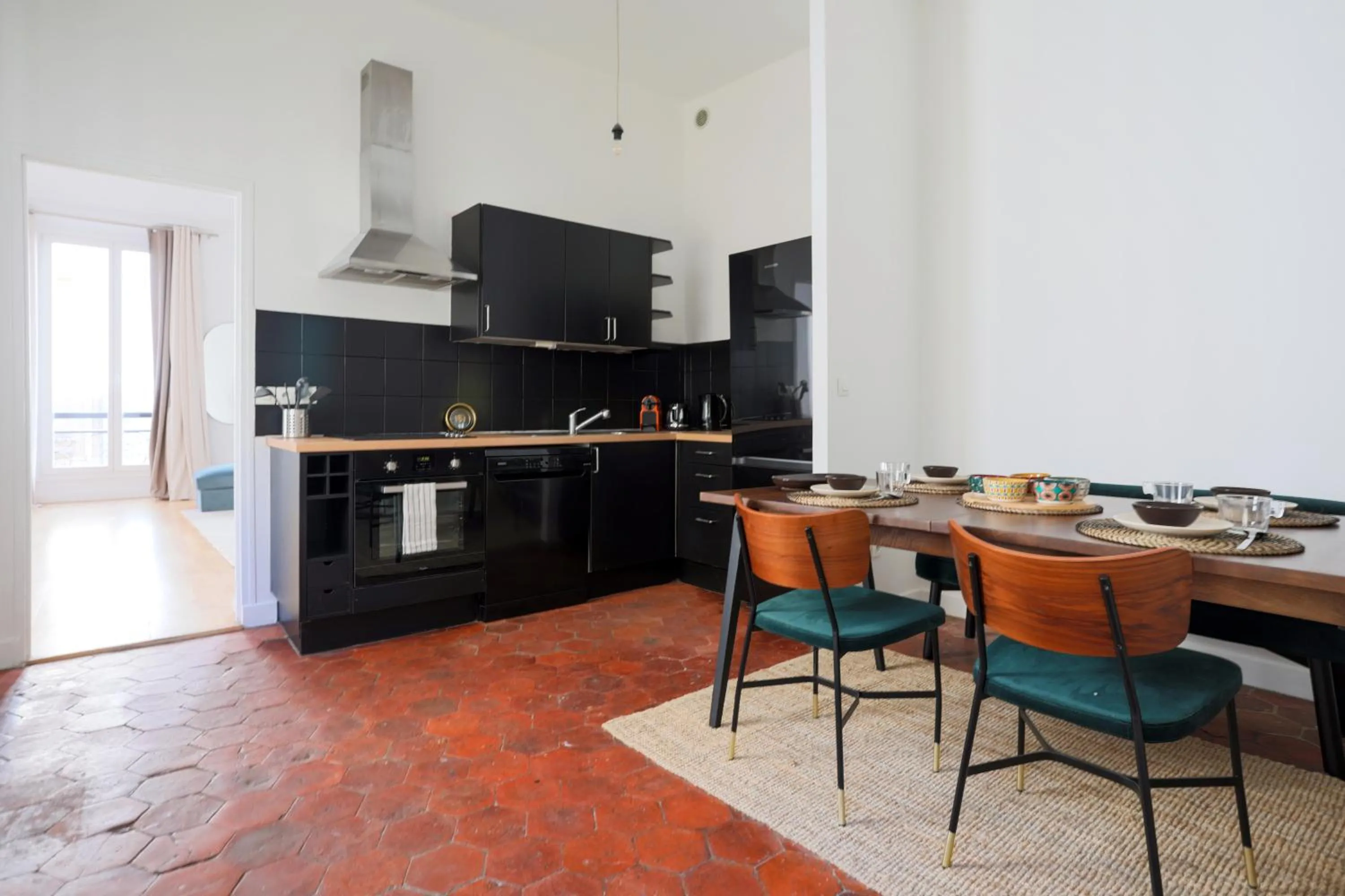 Kitchen or kitchenette in 123paris city