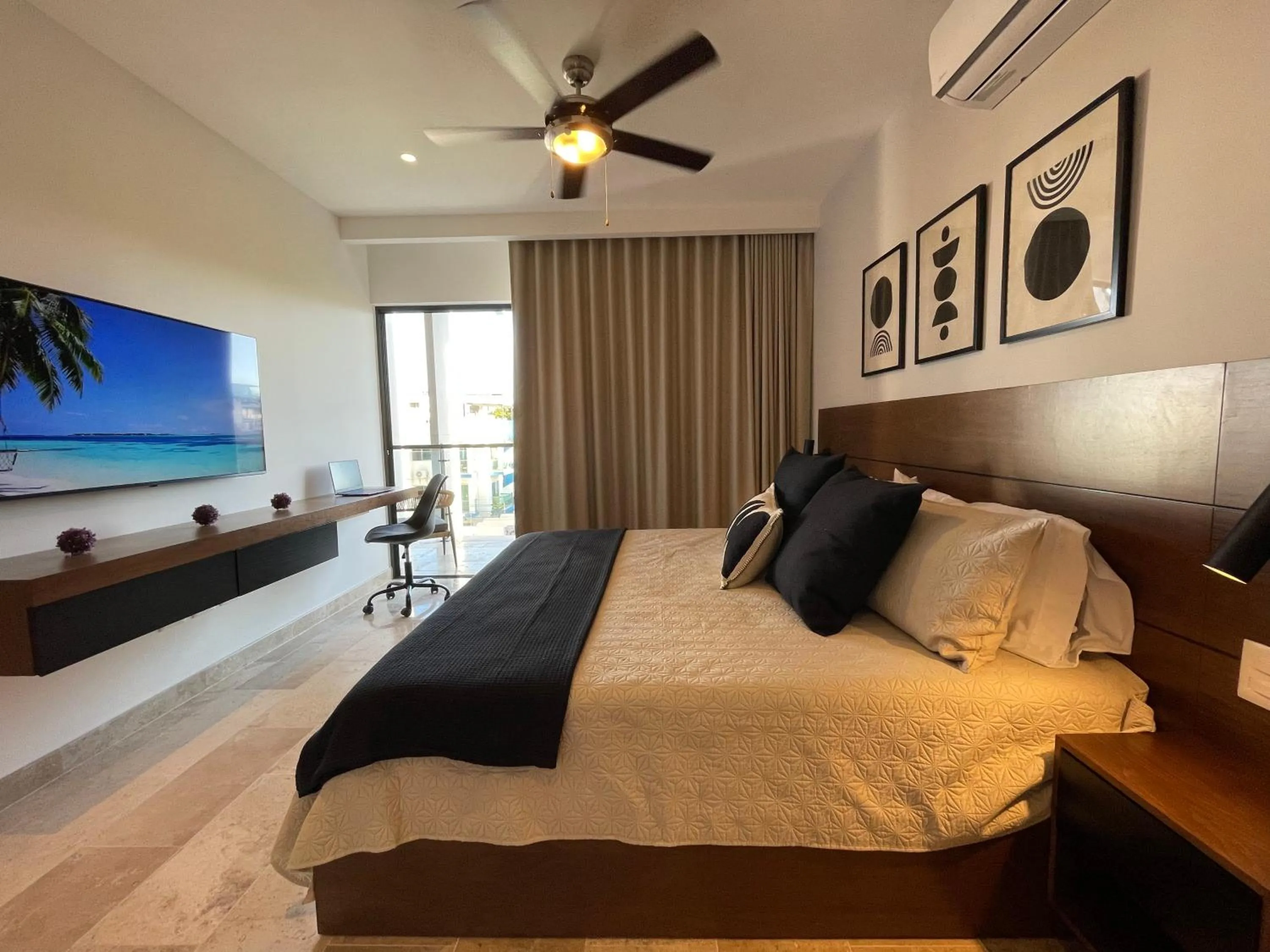 Bed in New & Equipped Apartment Steps From The Beach With Pool Jacuzzi By Yeah