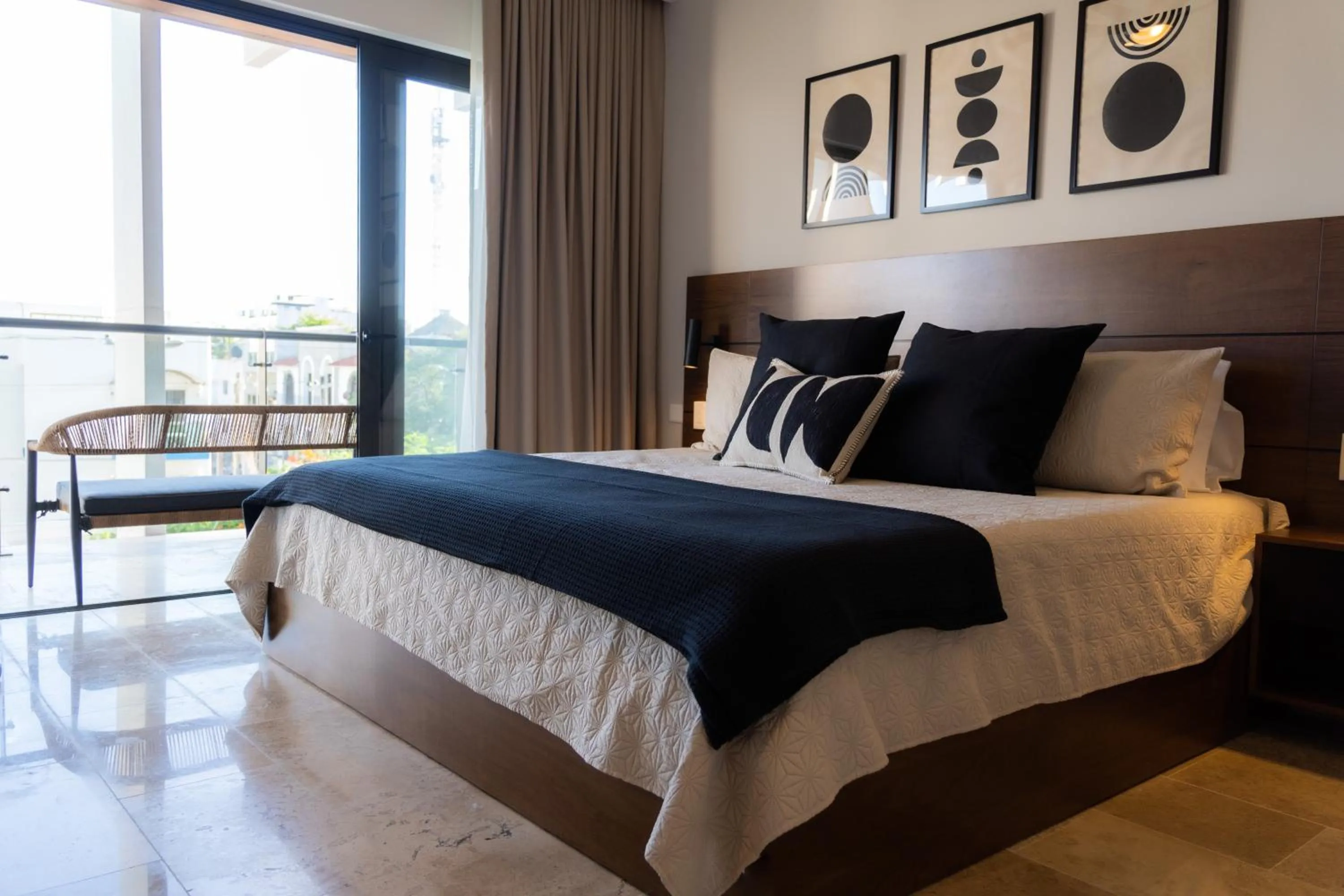 Photo of the whole room, Bed in New & Equipped Apartment Steps From The Beach With Pool Jacuzzi By Yeah