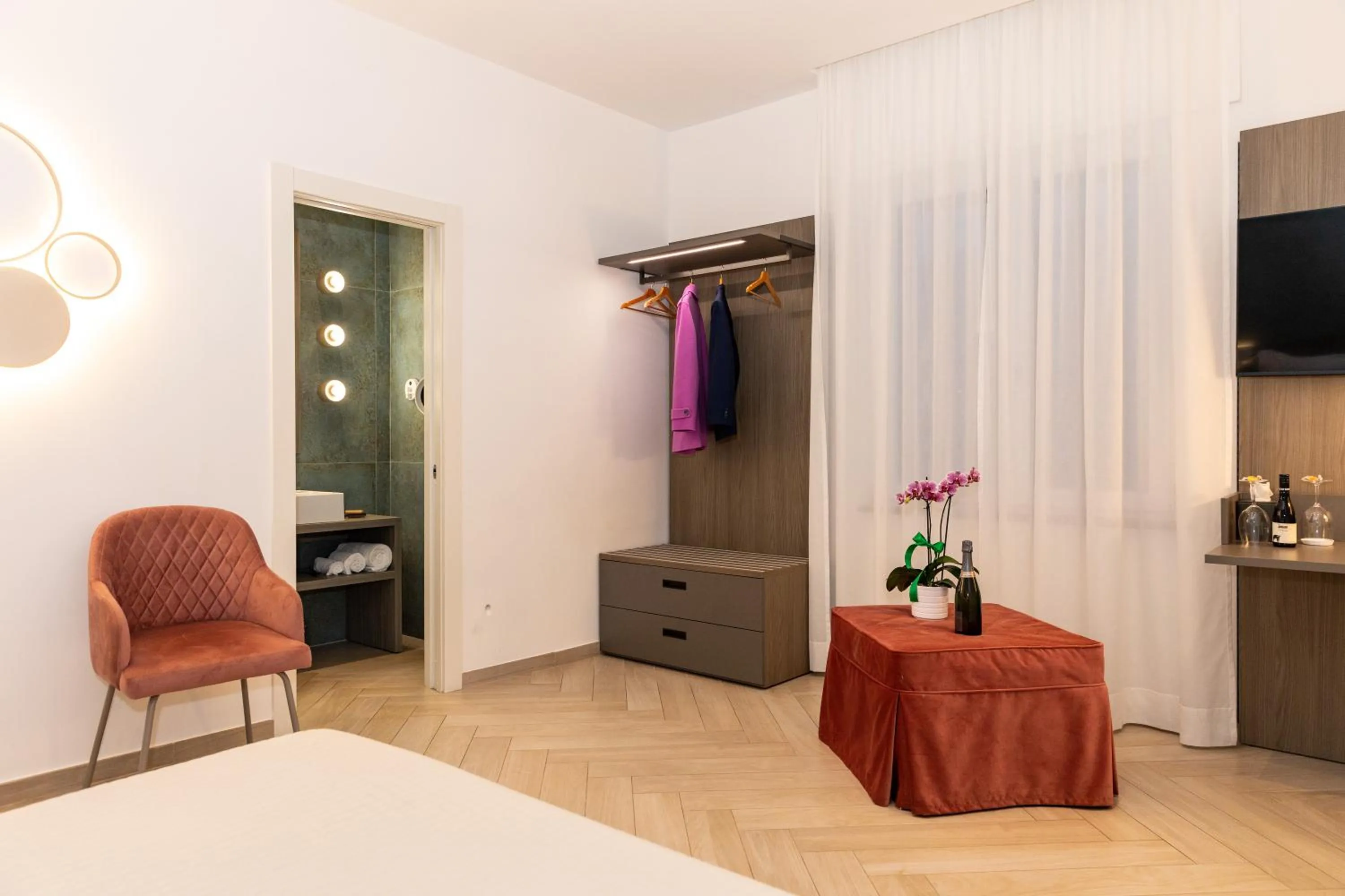 TV and multimedia, Bed in Patriziella 4 Rooms