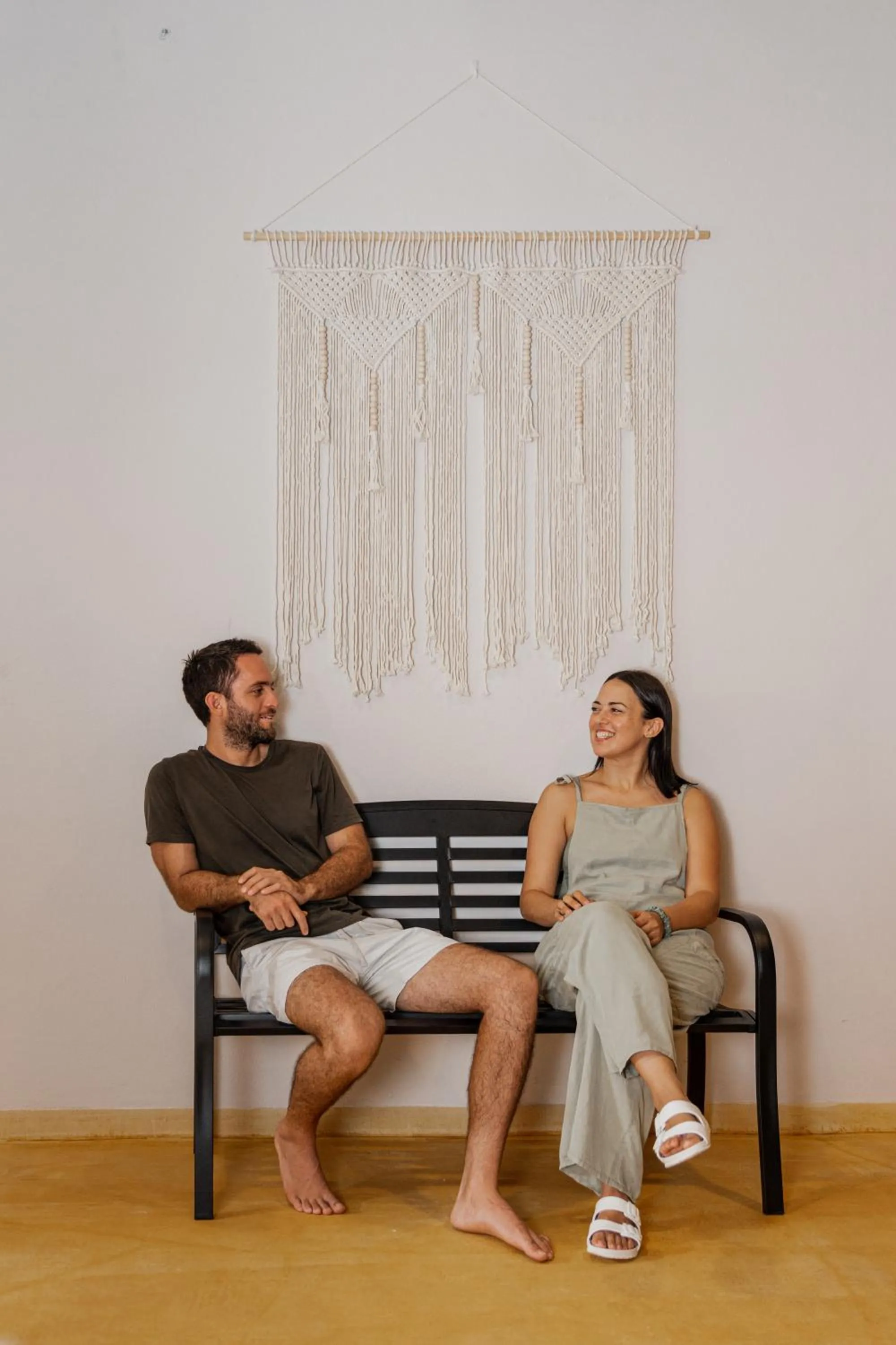 Living room in Caleta Hostel Rooftop & Pool