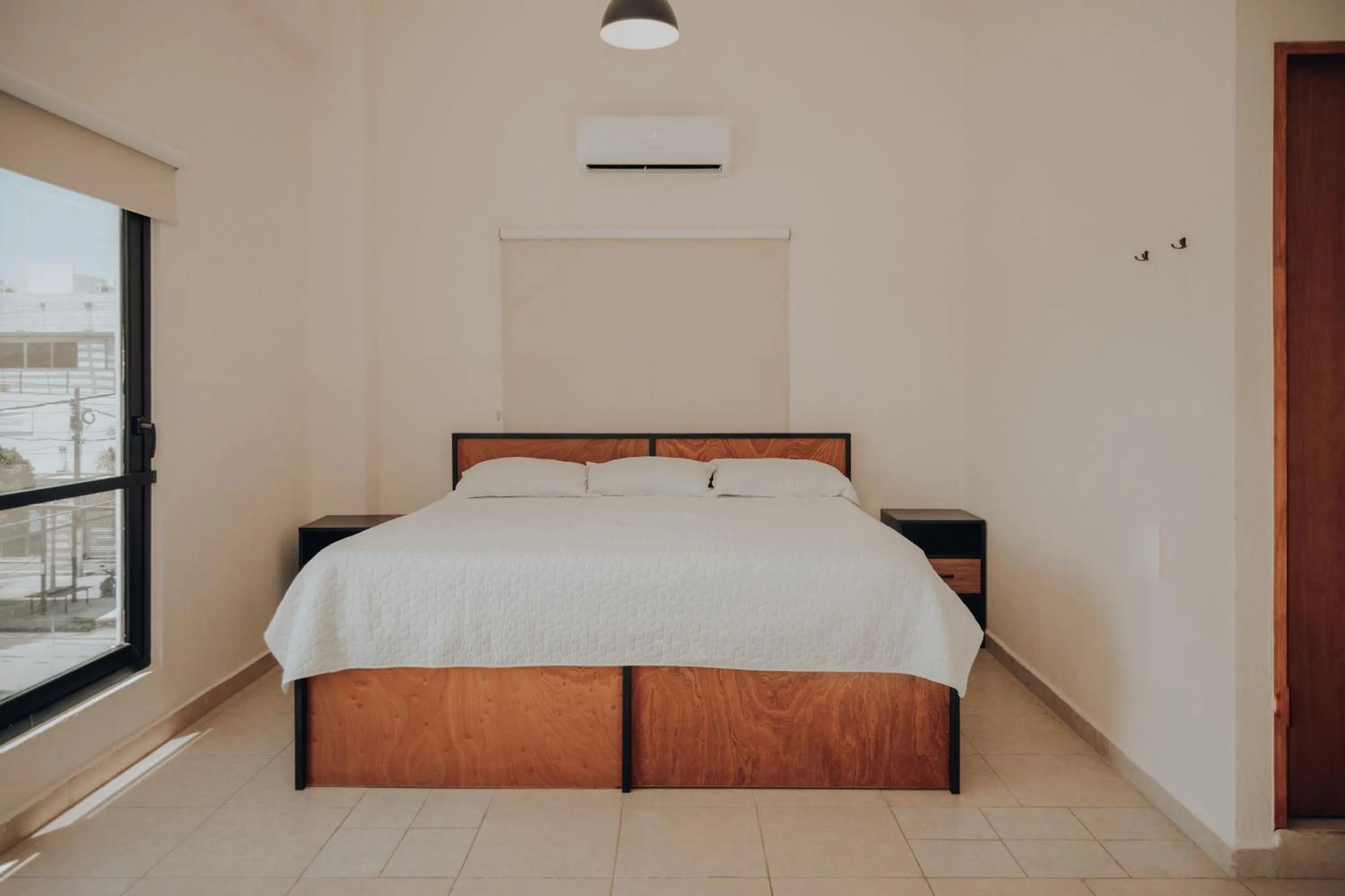 Bed in Caleta Hostel Rooftop & Pool