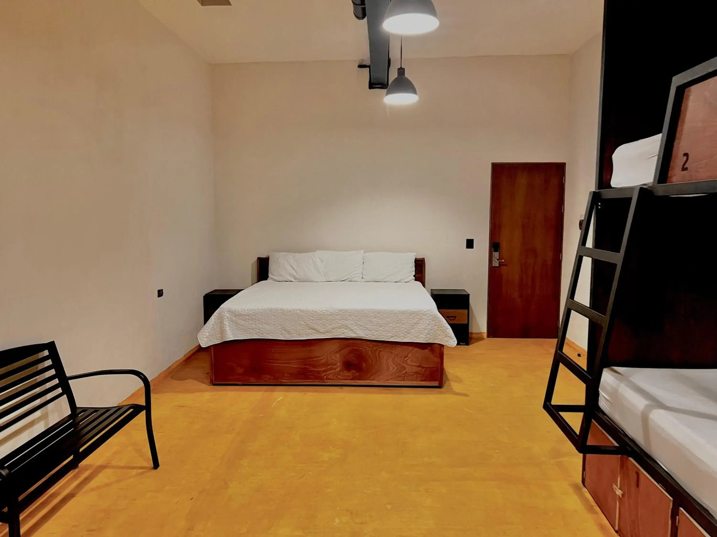 Bed in Caleta Hostel Rooftop & Pool Bed in Caleta Hostel Rooftop & Pool
