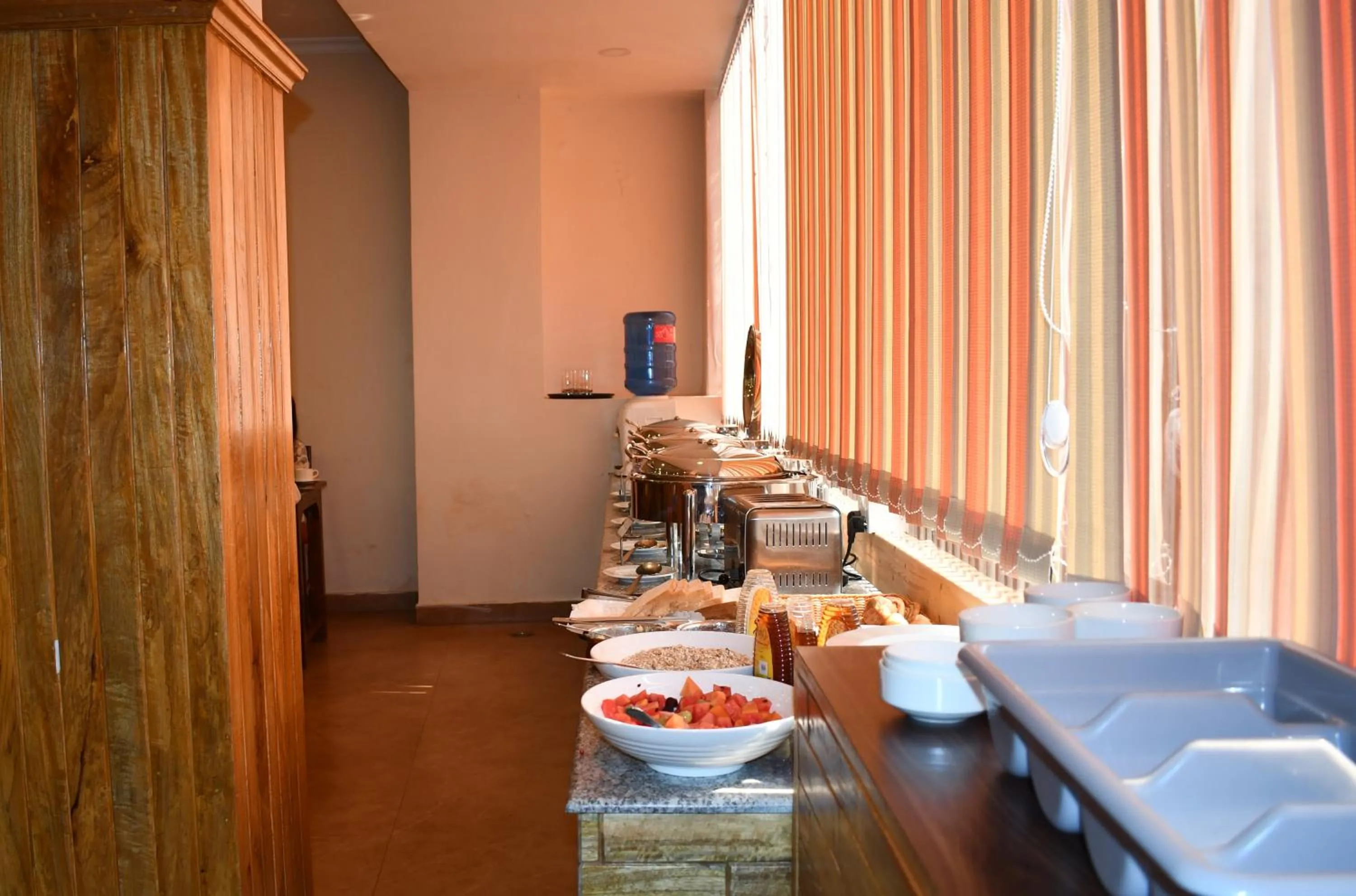 Breakfast in Hotel Fewa Camp