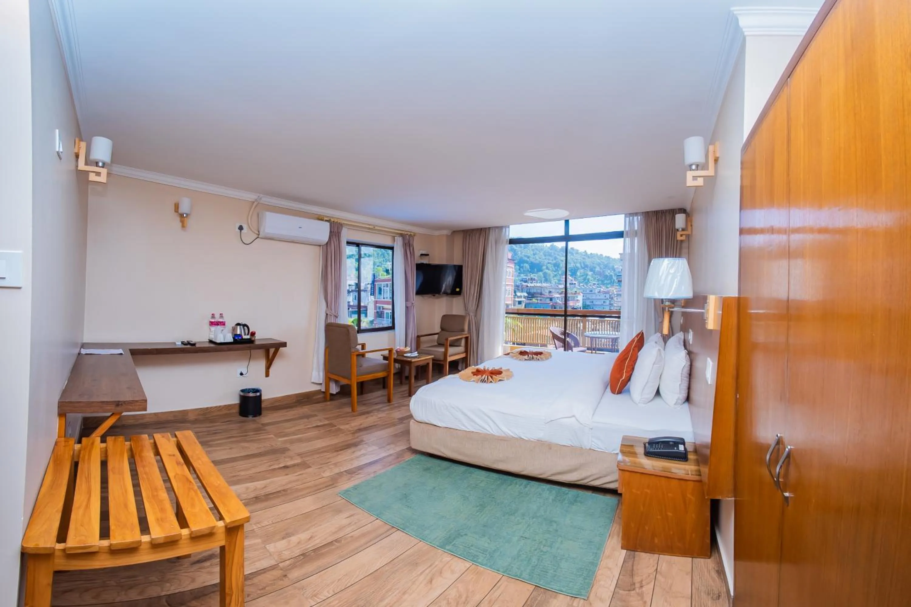 Photo of the whole room, Bed in Hotel Fewa Camp