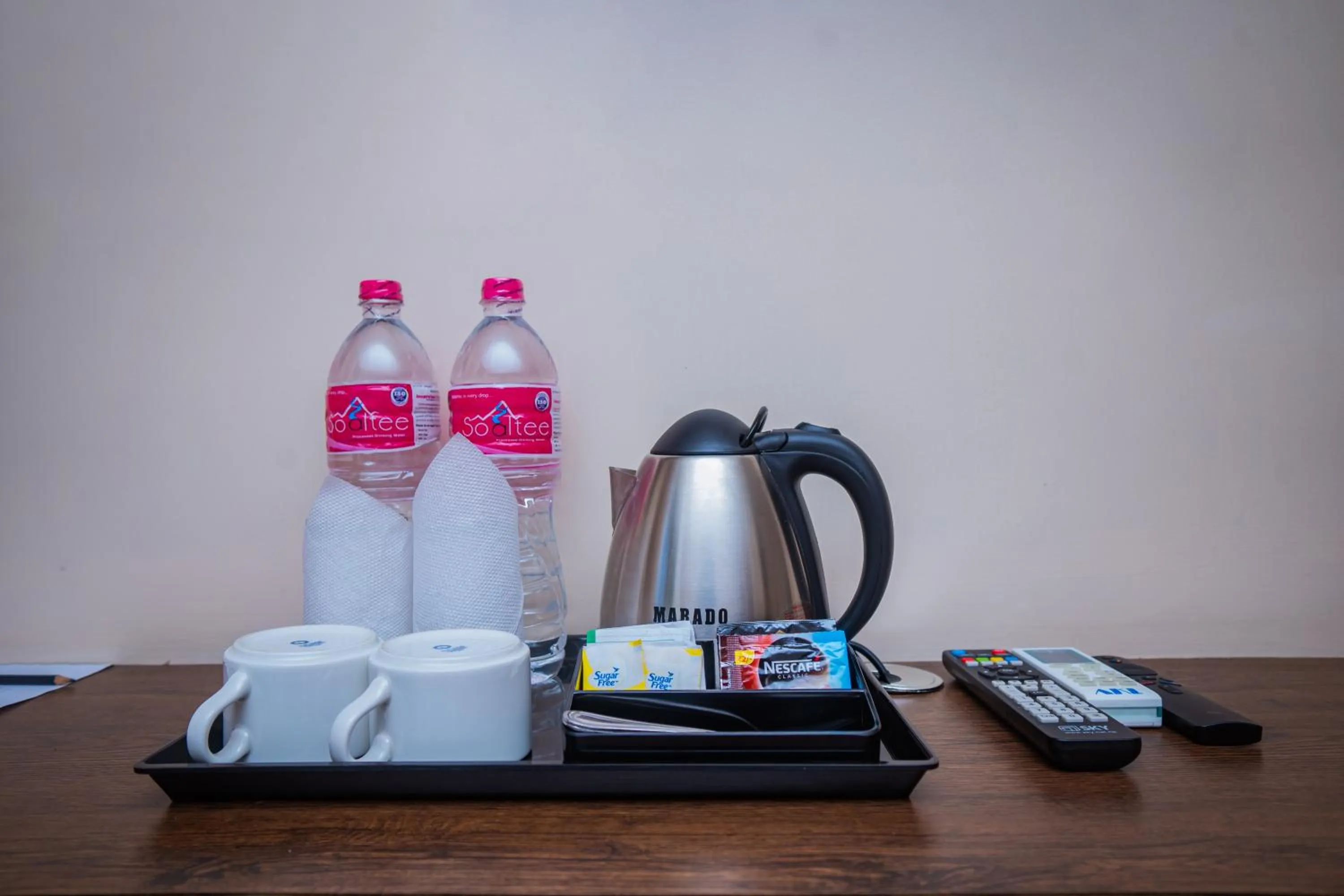 Coffee/tea facilities in Hotel Fewa Camp