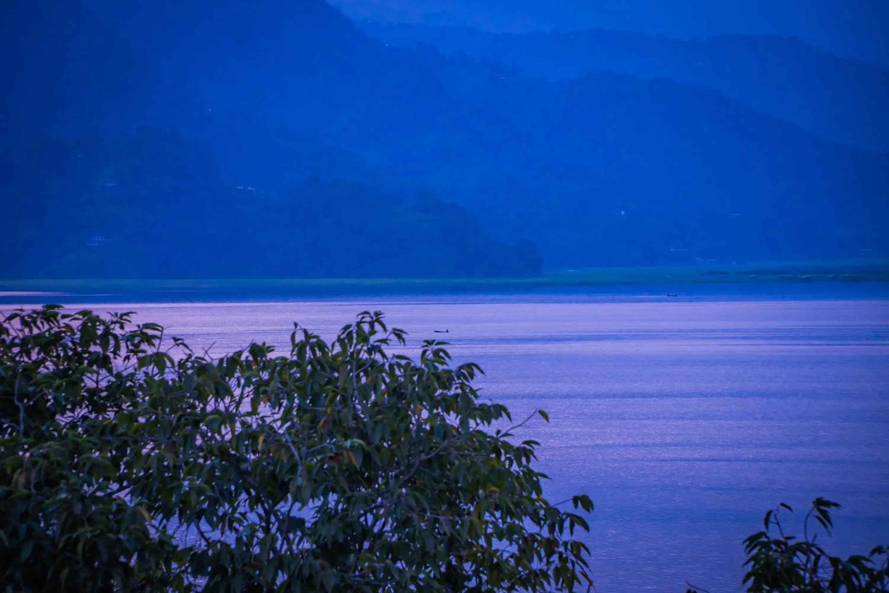 Lake view in Hotel Fewa Camp Lake view in Hotel Fewa Camp