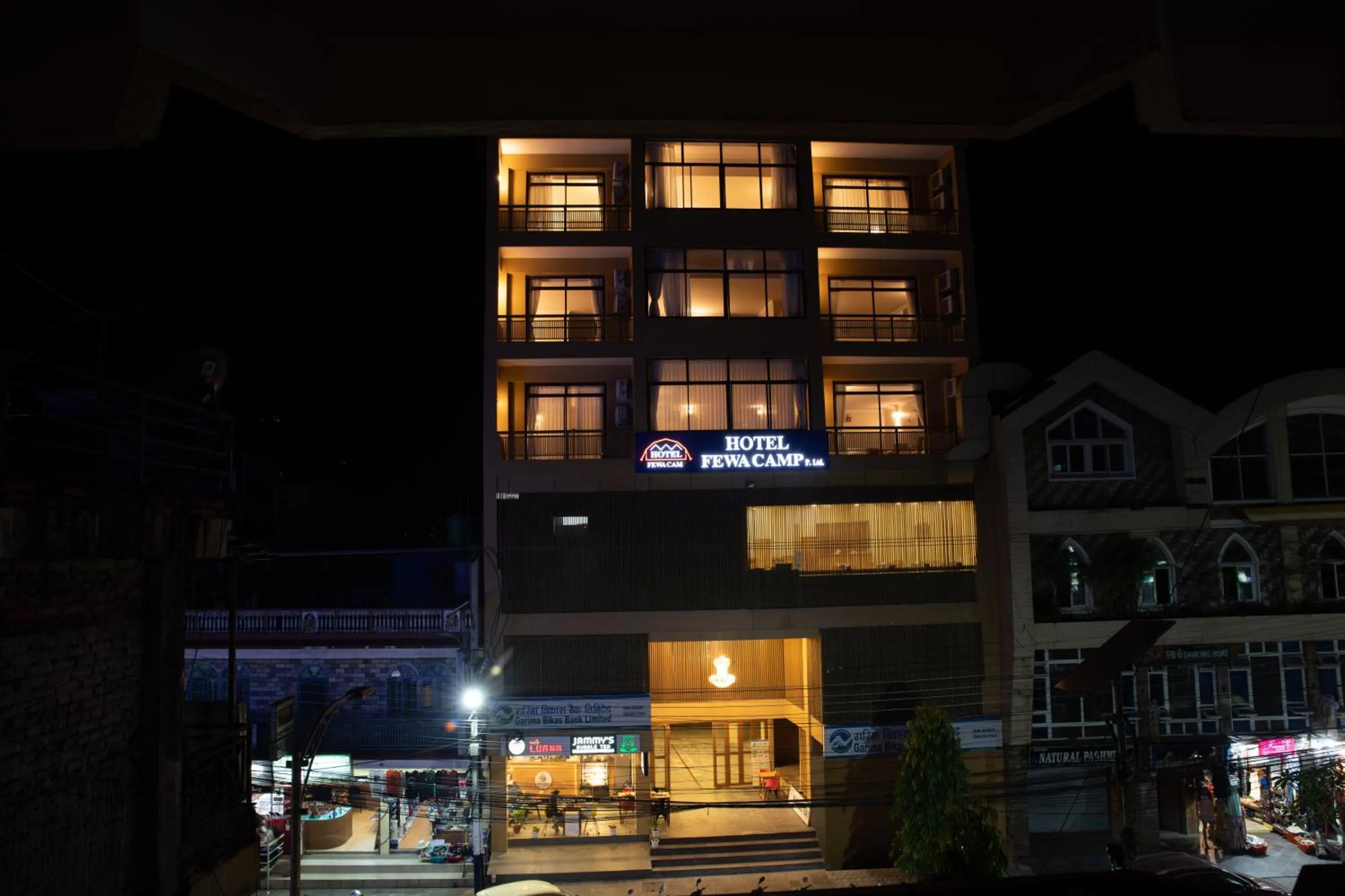 Property building in Hotel Fewa Camp