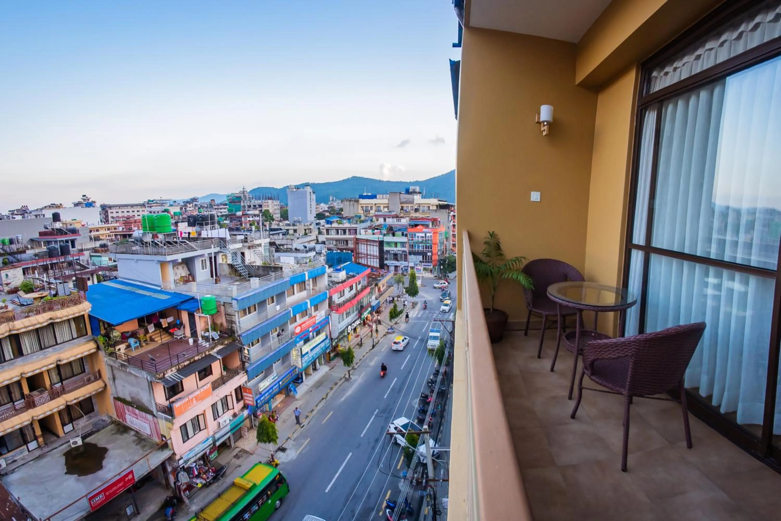 Street view in Hotel Fewa Camp