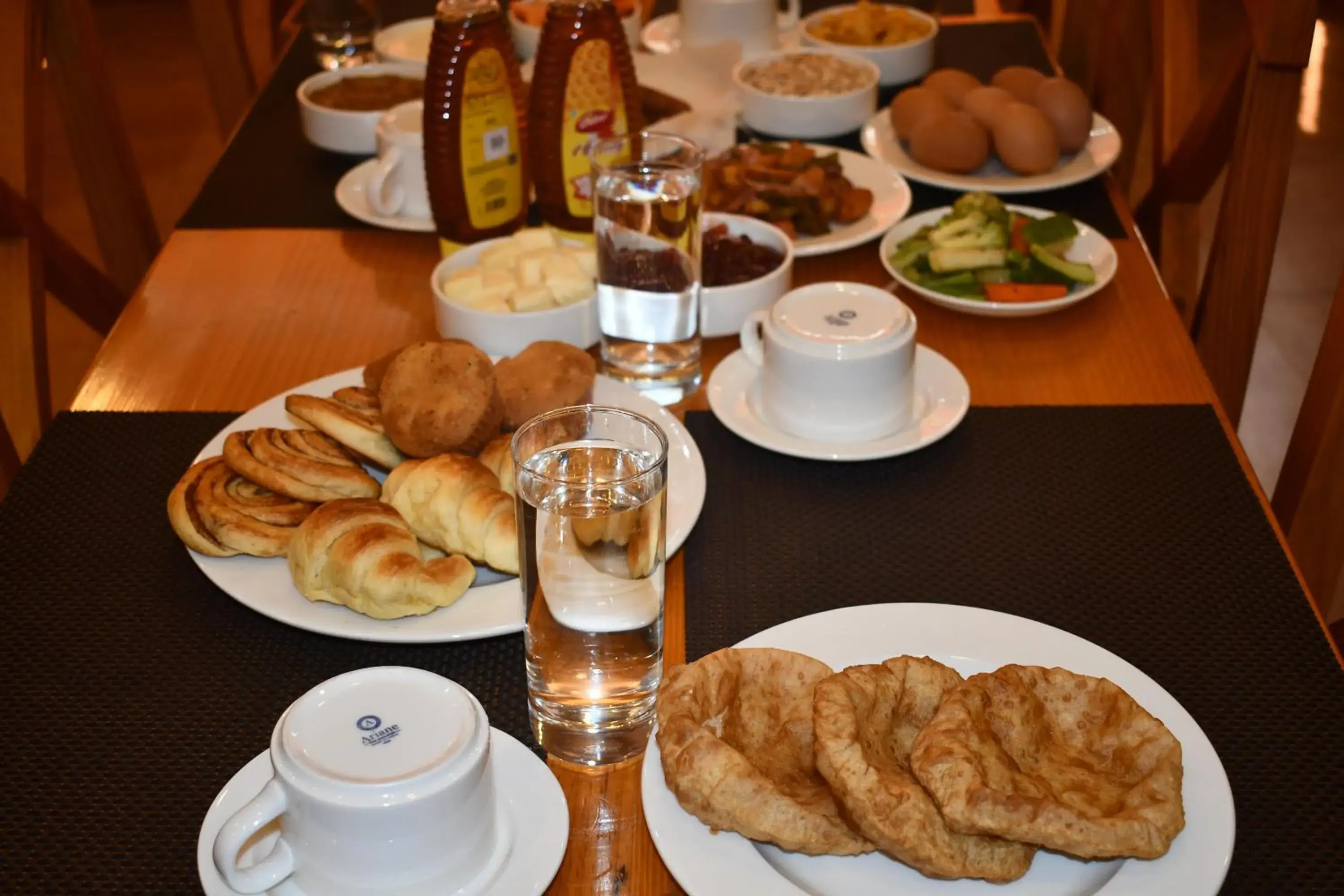 Buffet breakfast in Hotel Fewa Camp Buffet breakfast in Hotel Fewa Camp