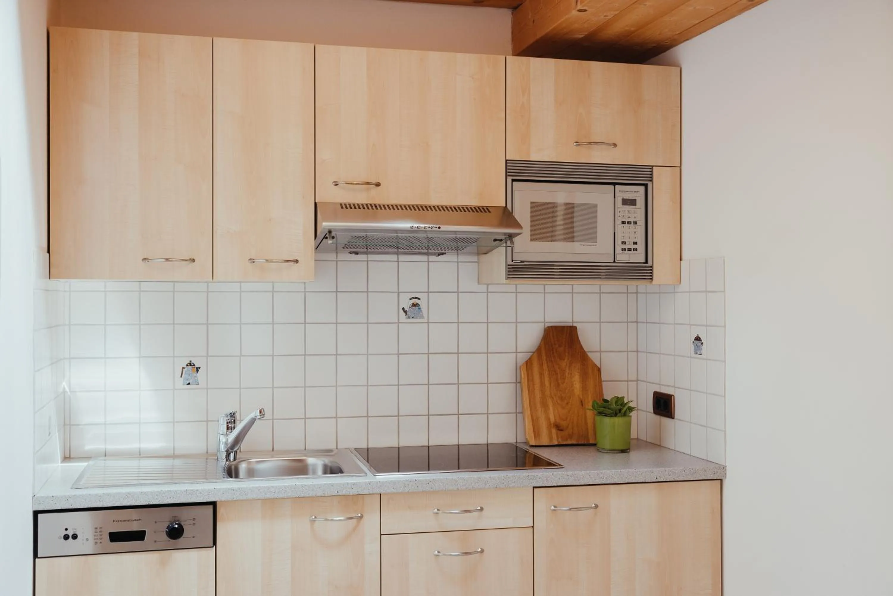 Kitchen or kitchenette in Oberaldoss Residence Wellness