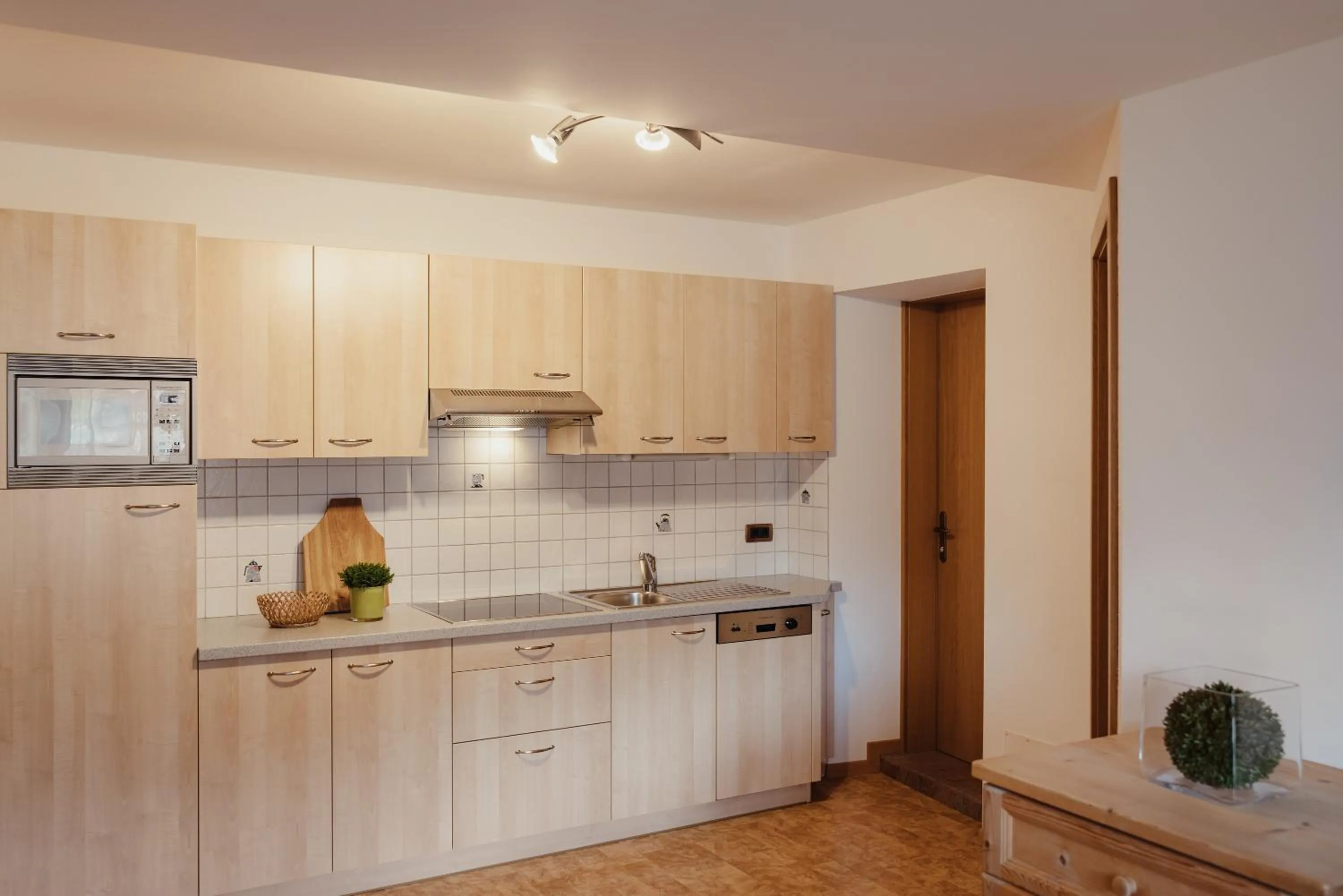 Kitchen or kitchenette in Oberaldoss Residence Wellness