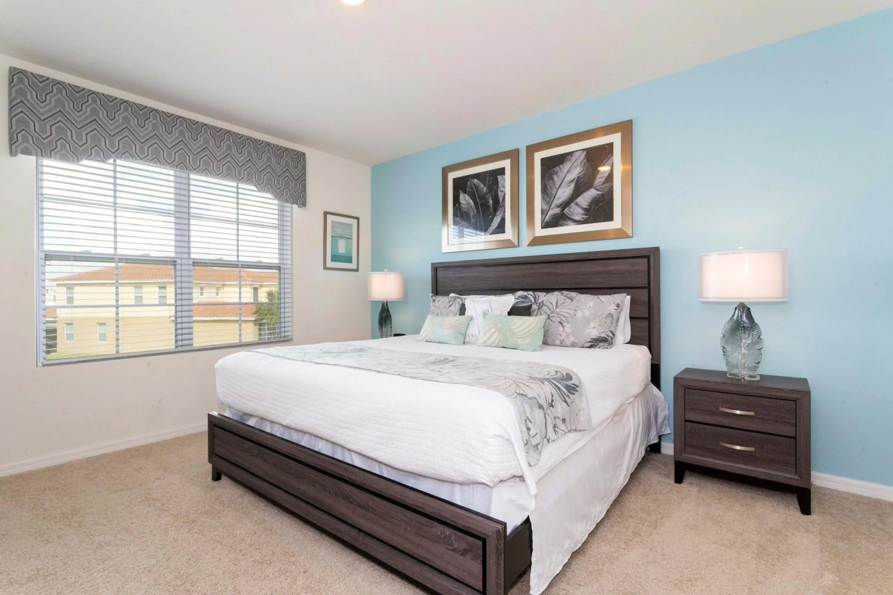 Bed in Marvelous 7 Bd w/ Pool Close to Disney @ Solterra 6086