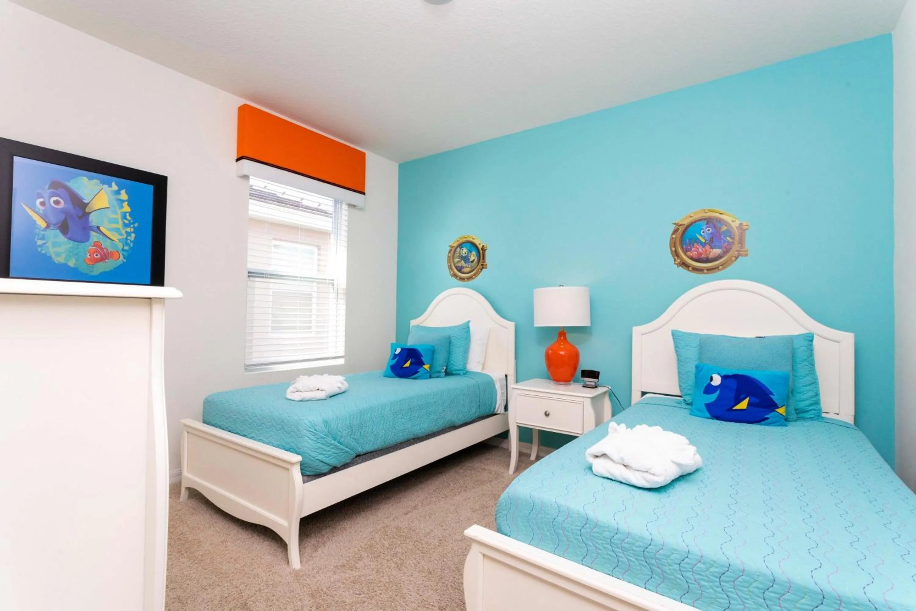 Bed in Marvelous 7 Bd w/ Pool Close to Disney @ Solterra 6086