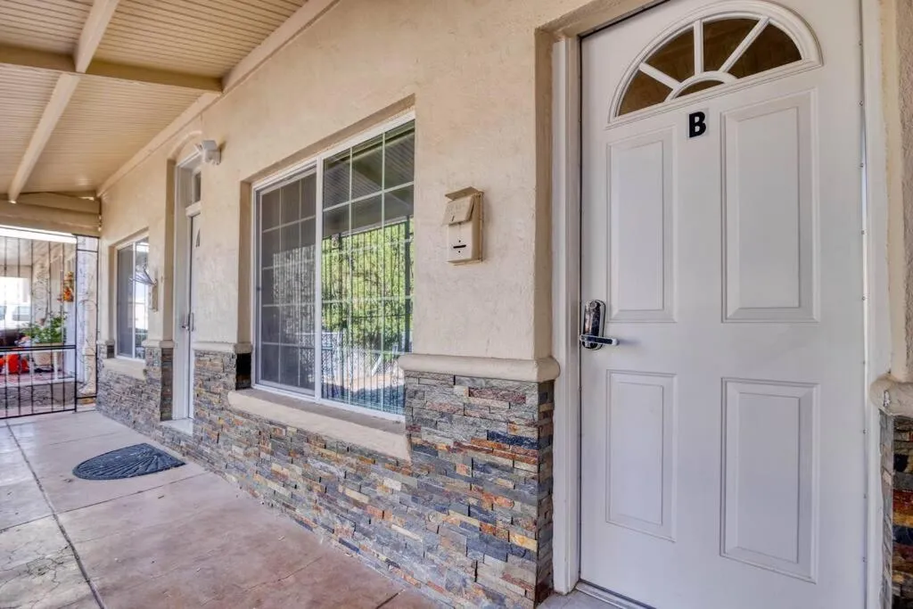 Facade/entrance in Close to All, Restfull, Cozy Duplex B in Downtown, UTEP, Hospitals