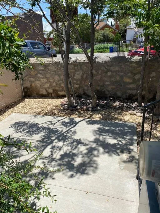 Garden in Close to All, Restfull, Cozy Duplex B in Downtown, UTEP, Hospitals