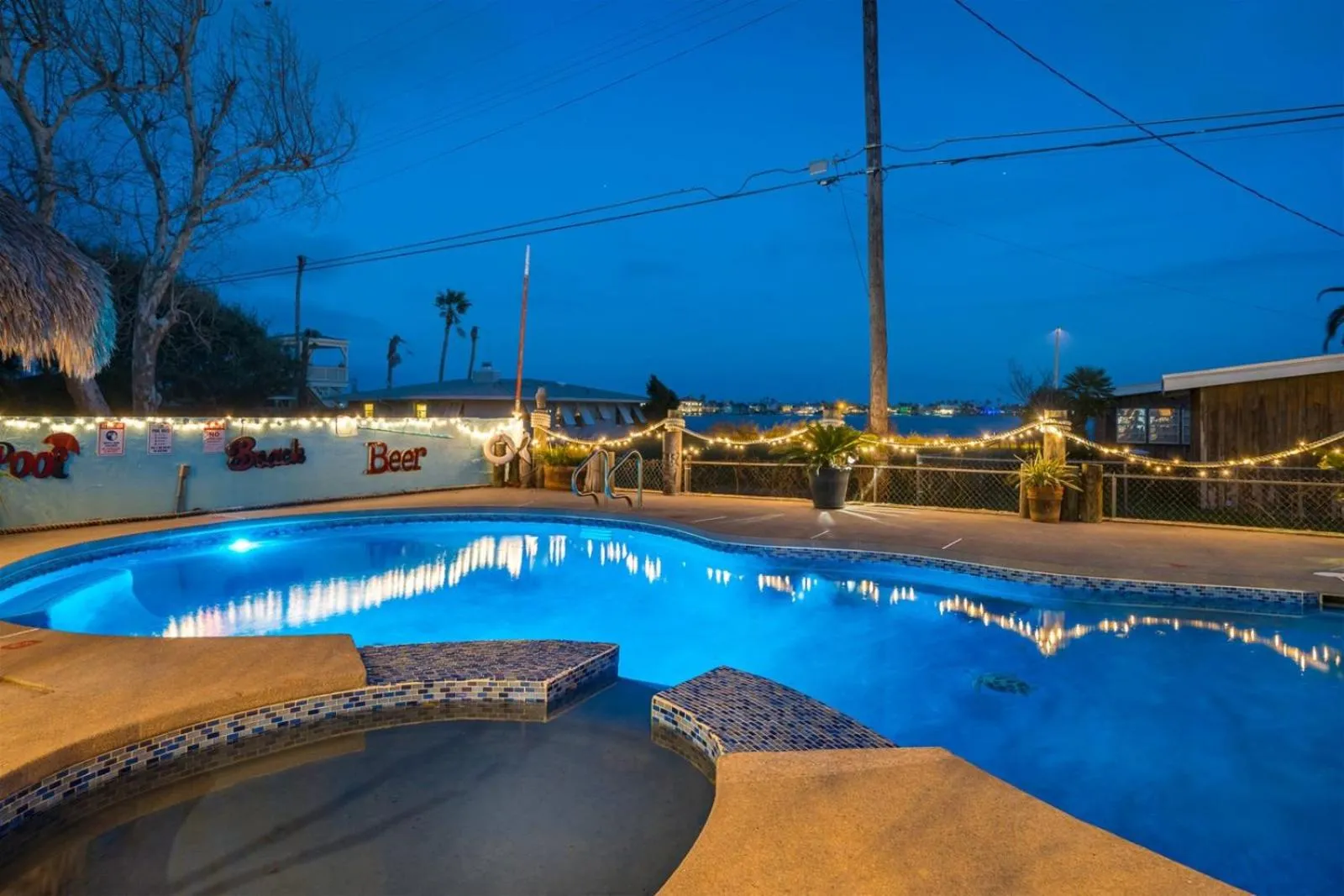 Property building in Texas Tiki