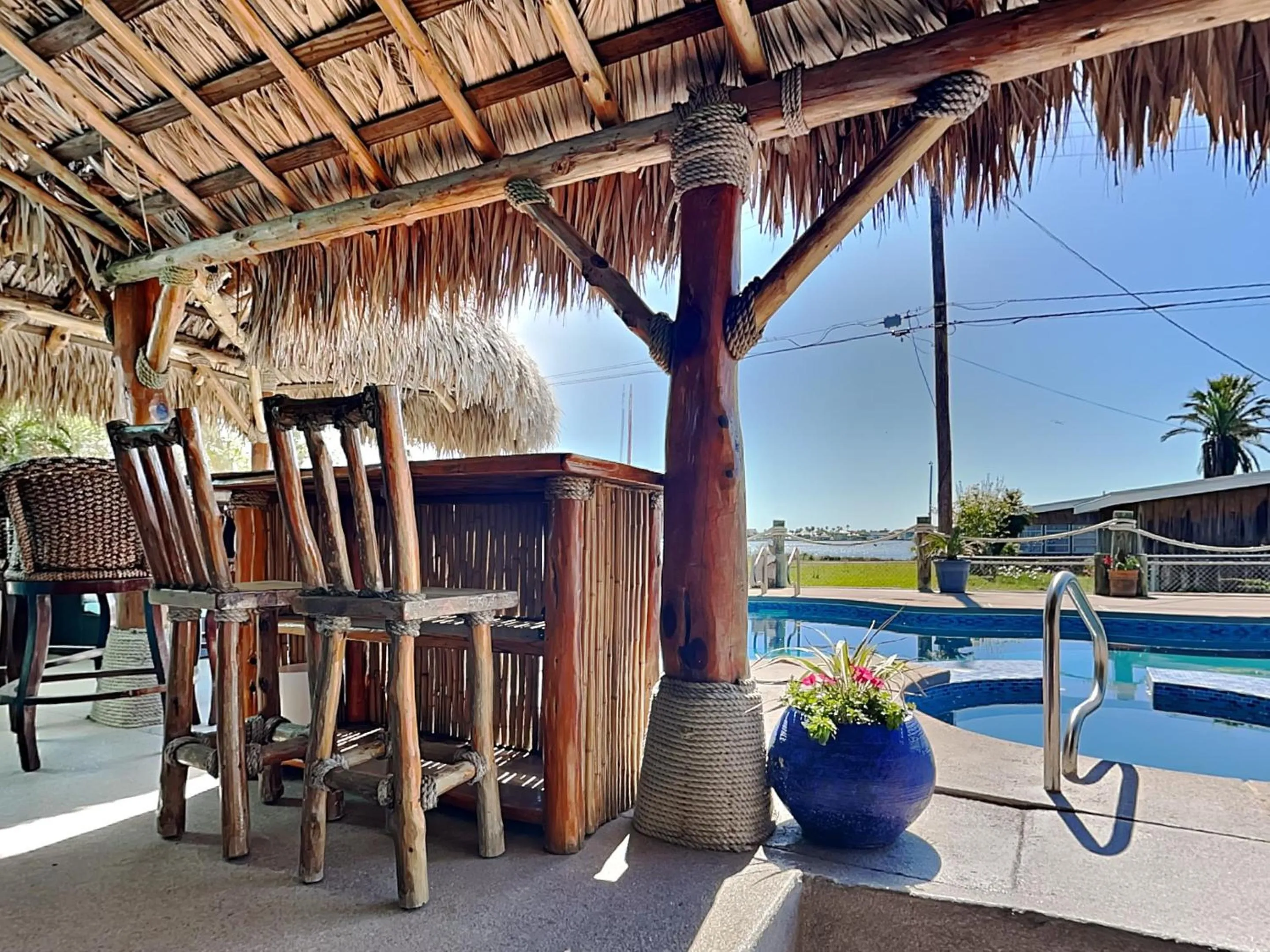 Property building in Texas Tiki