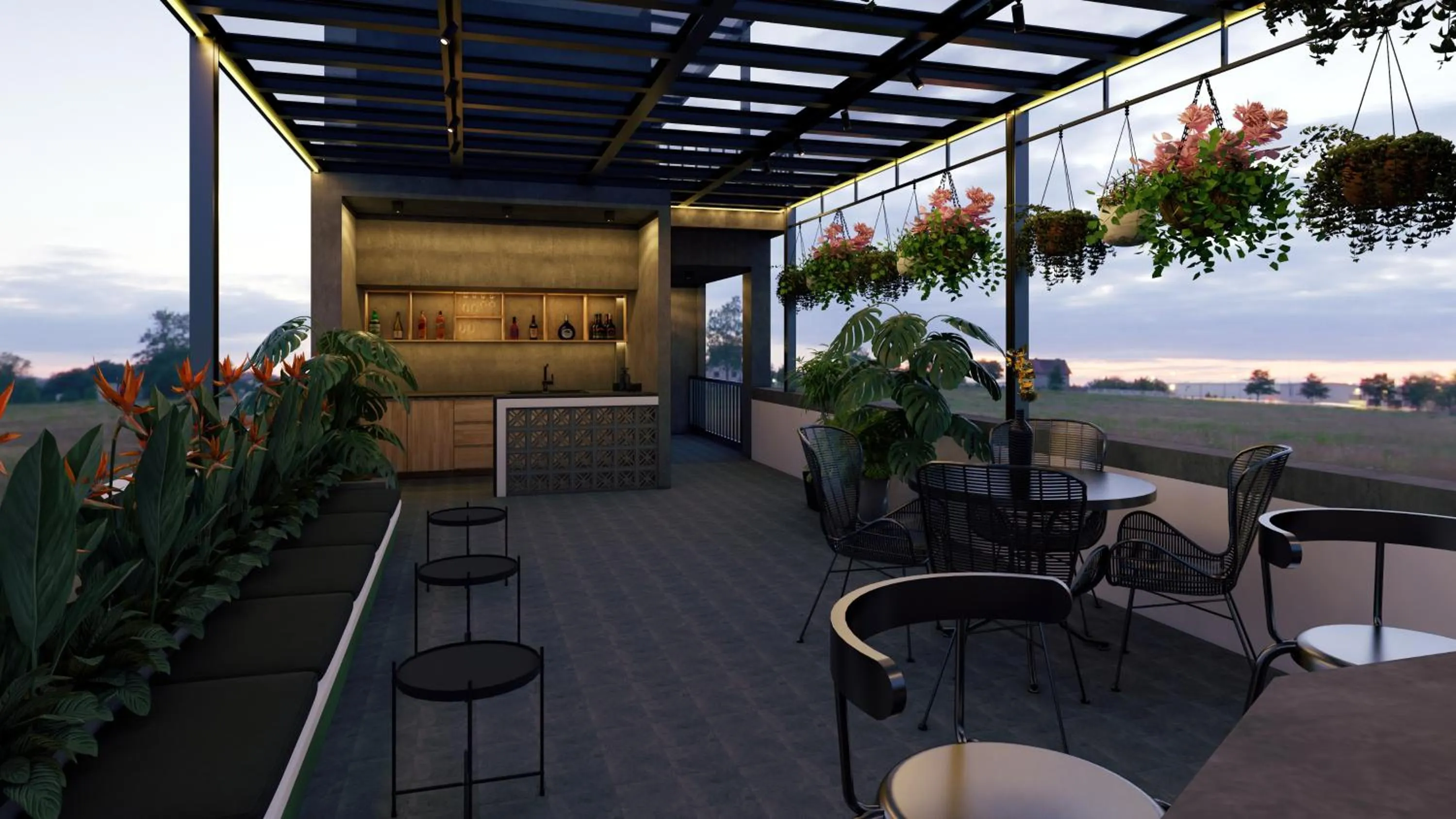 Patio in Sok Hotel And Coffee Siem Reap