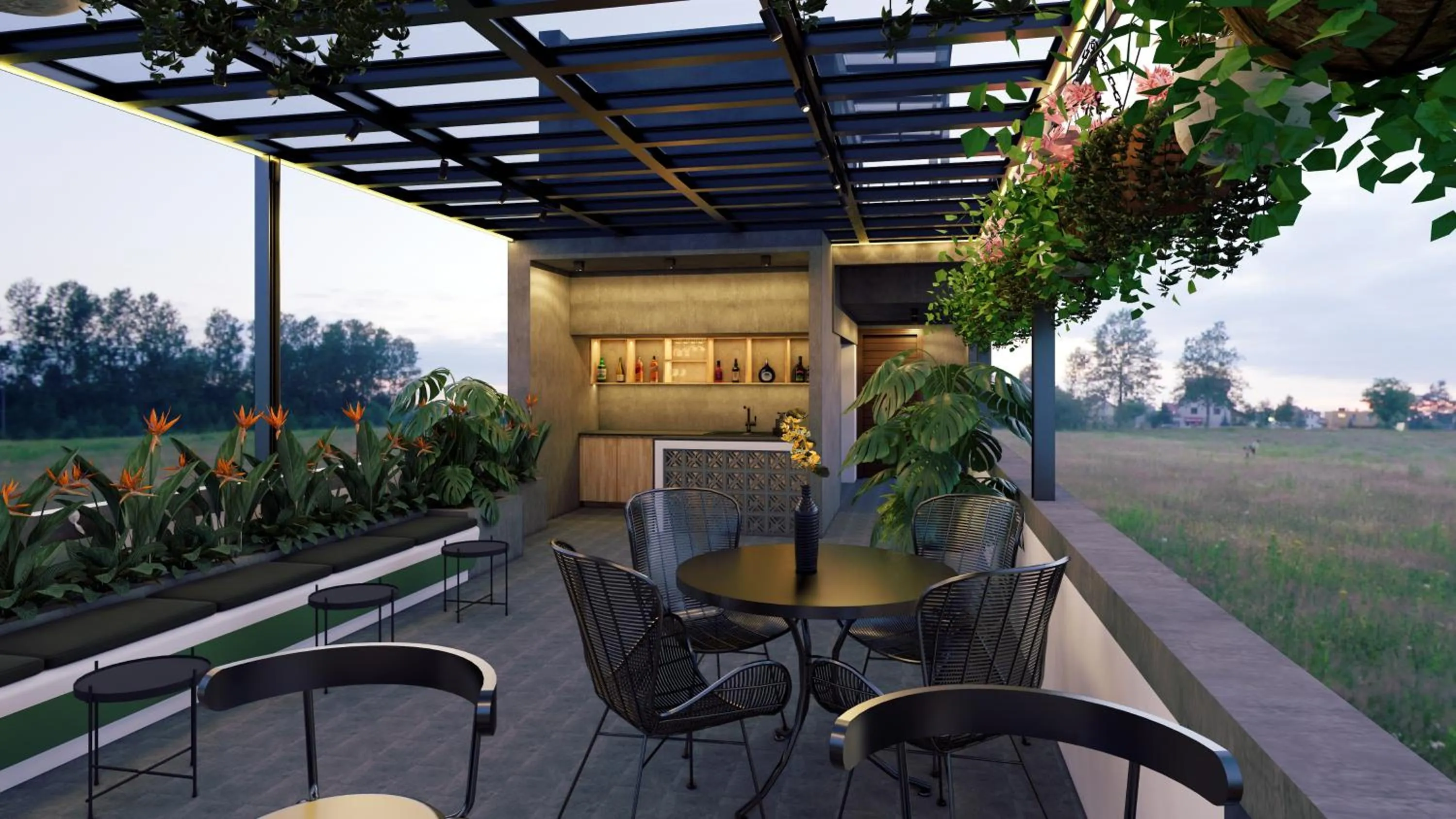 Patio in Sok Hotel And Coffee Siem Reap