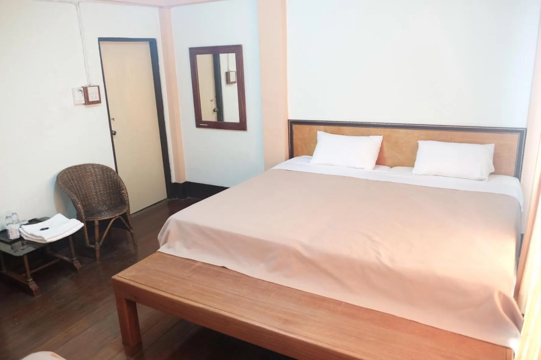 Bed in Manilath guesthouse