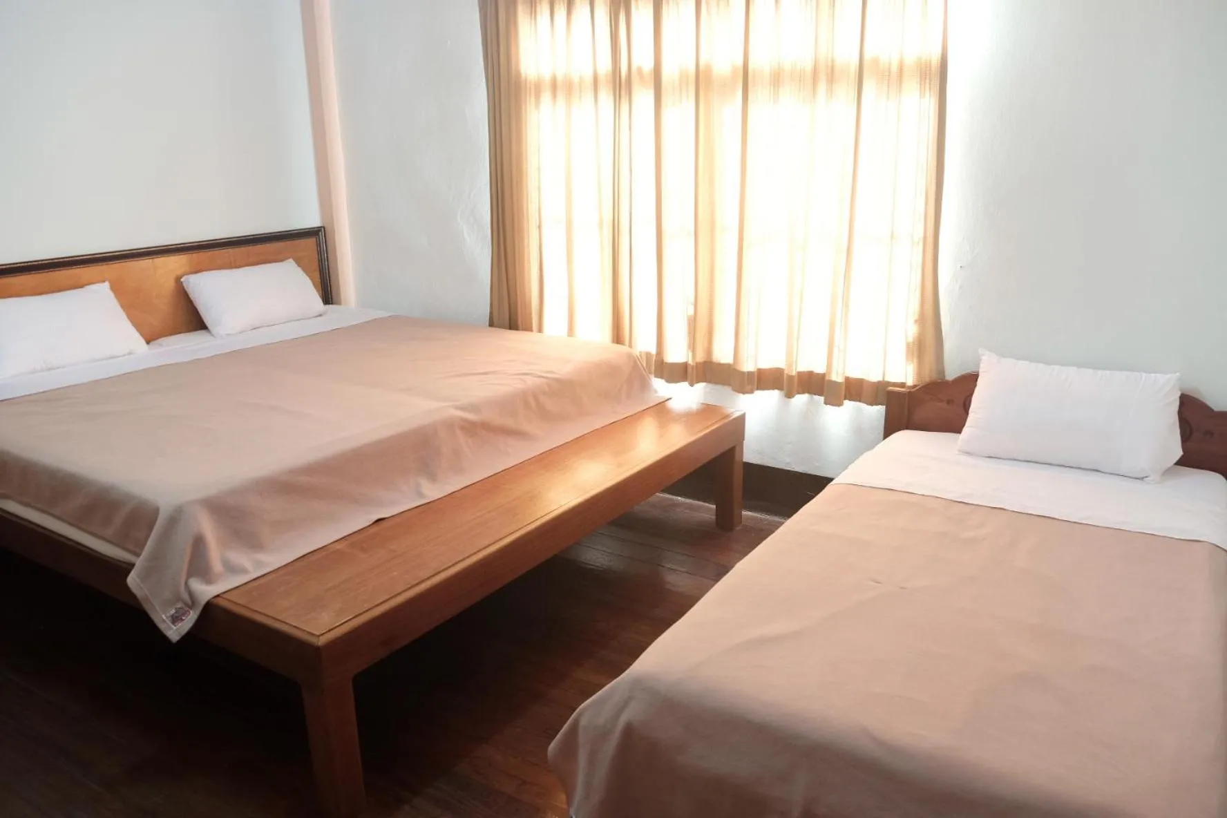 Bed in Manilath guesthouse
