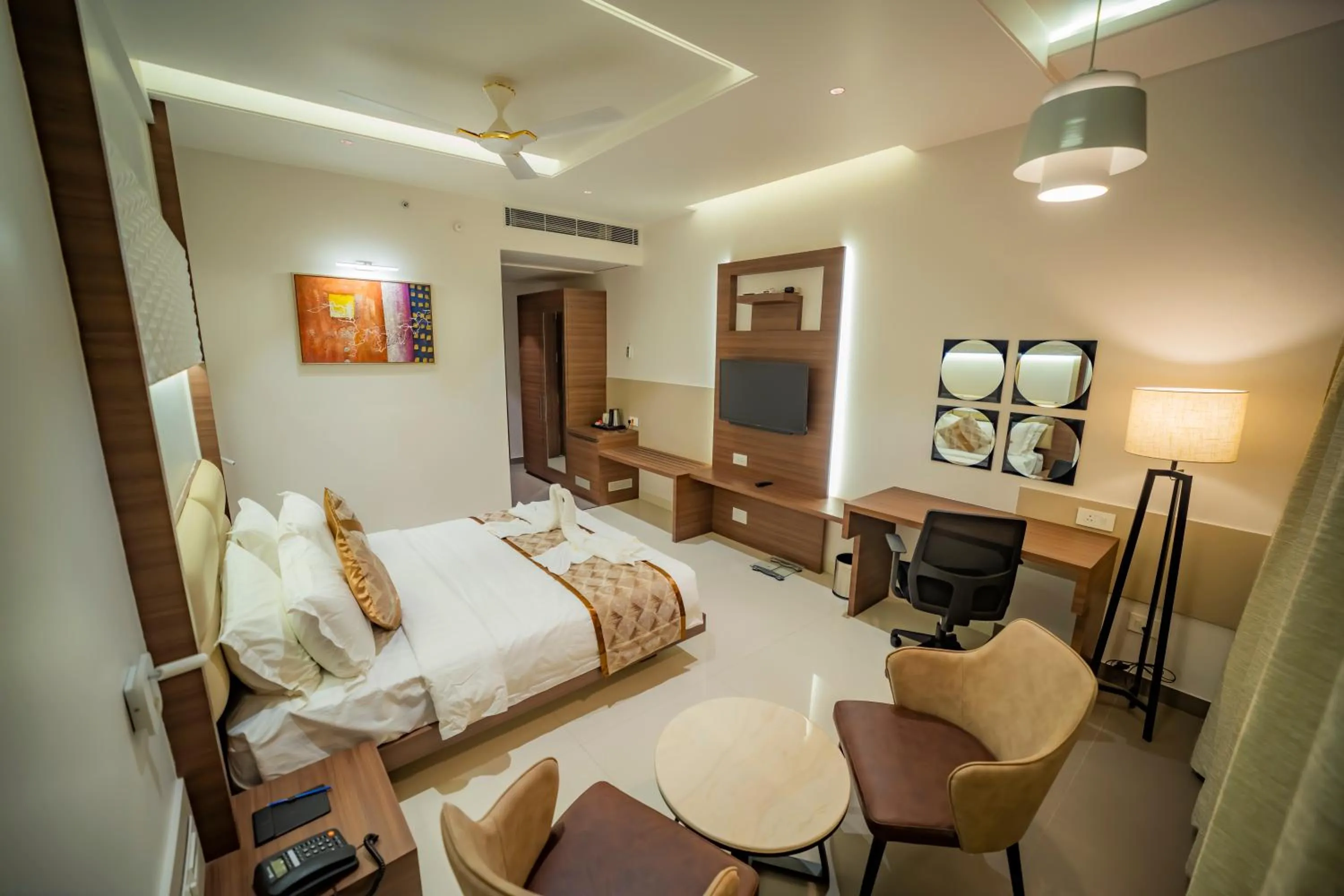 Bed in Kyriad Prestige Ilkal