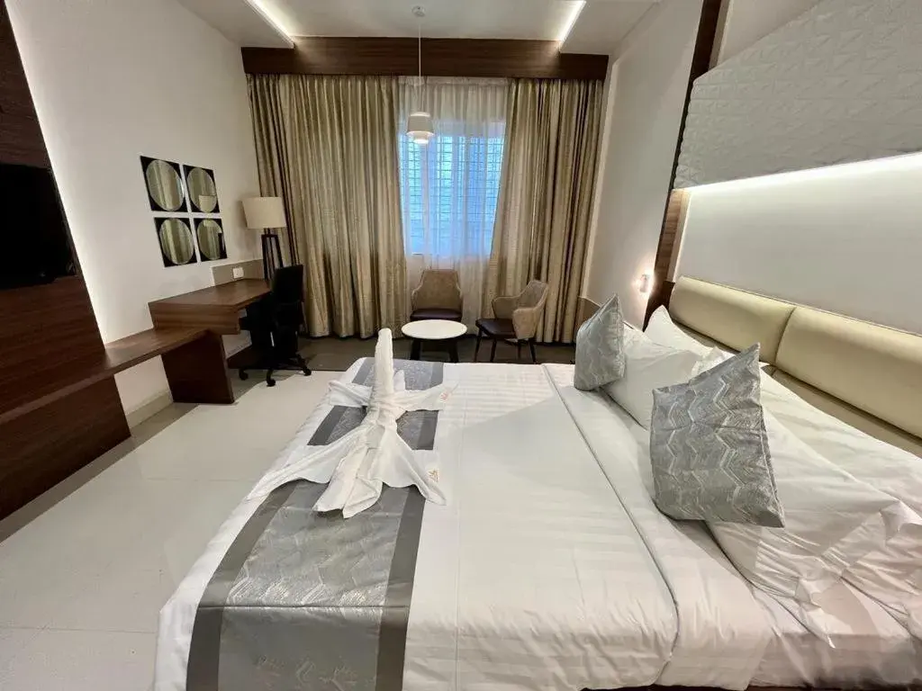 Bed in Kyriad Prestige Ilkal Bed in Kyriad Prestige Ilkal