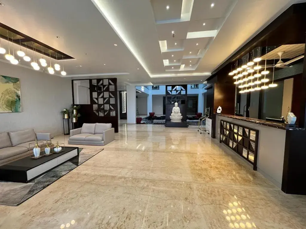 Lobby or reception in Kyriad Prestige Ilkal Lobby or reception in Kyriad Prestige Ilkal